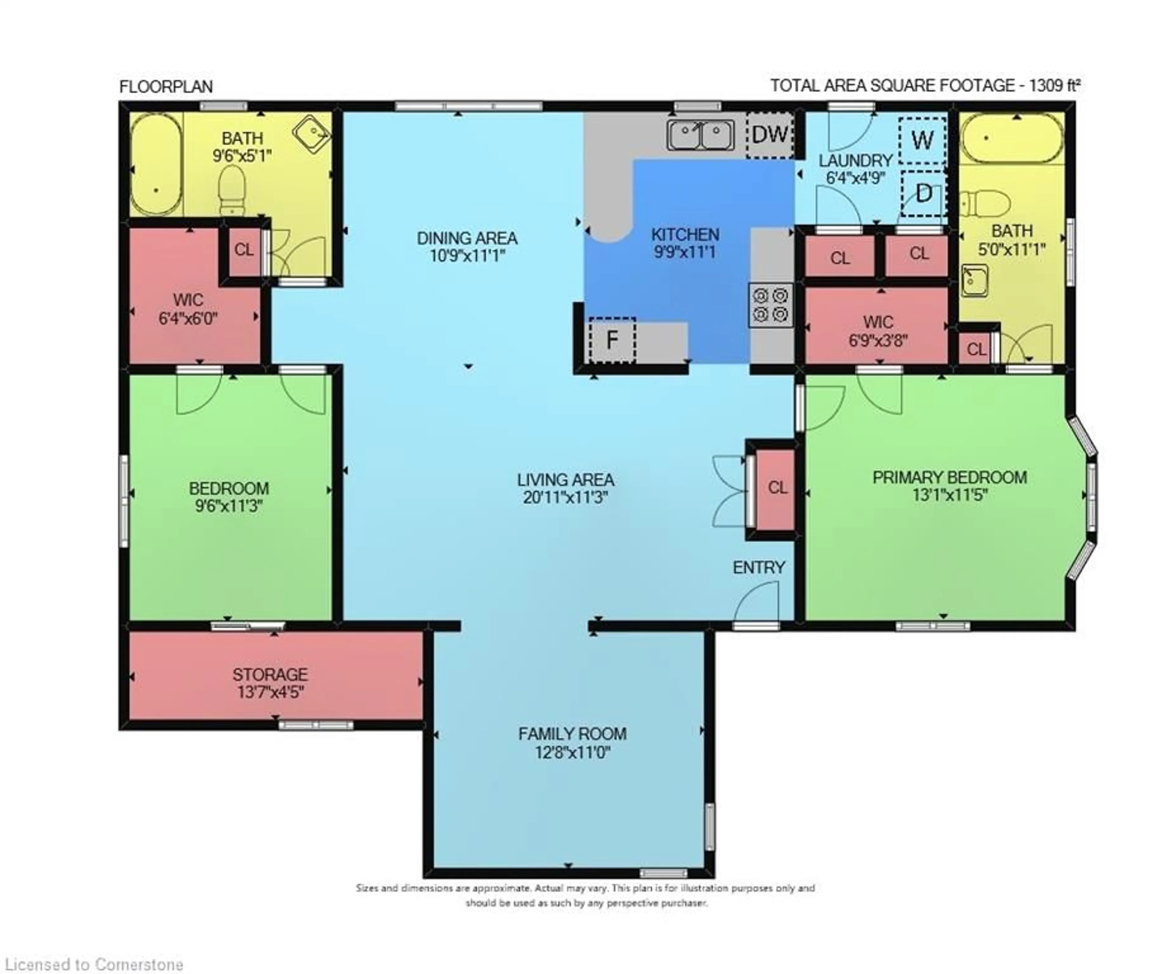 Floor plan for 3033 Townline Rd #353, Stevensville Ontario L0S 1S1