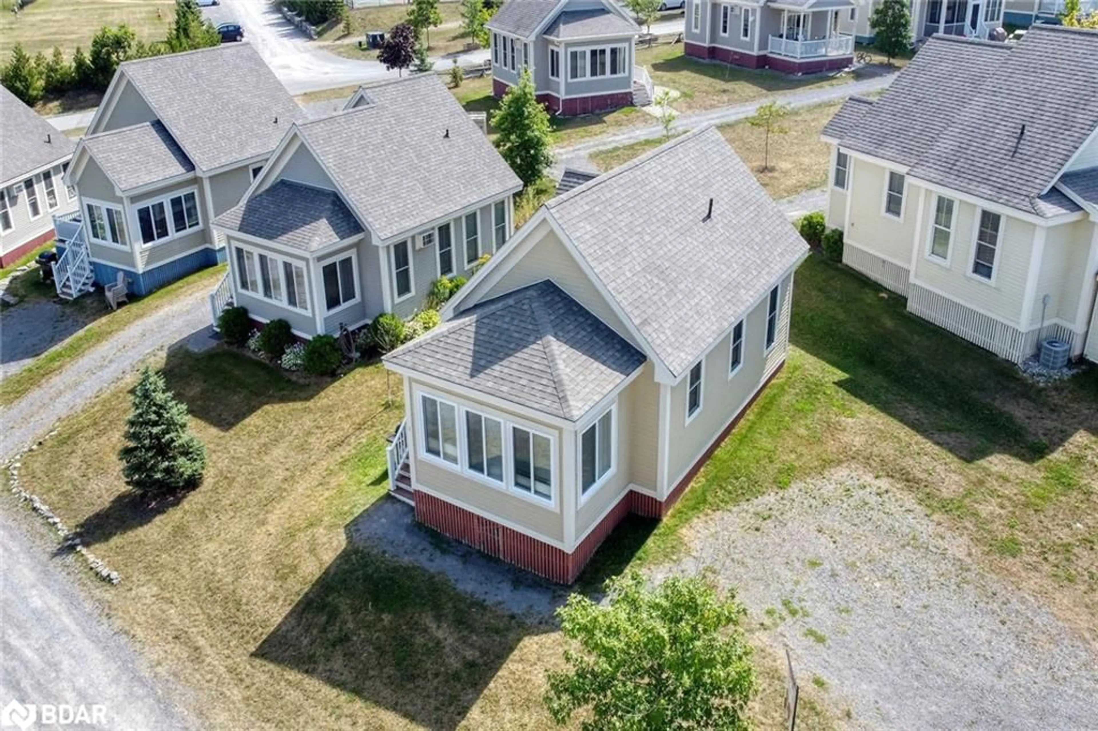 A pic from outside/outdoor area/front of a property/back of a property/a pic from drone, street for 2 Nature's Lane, Cherry Valley Ontario K0K 1P0