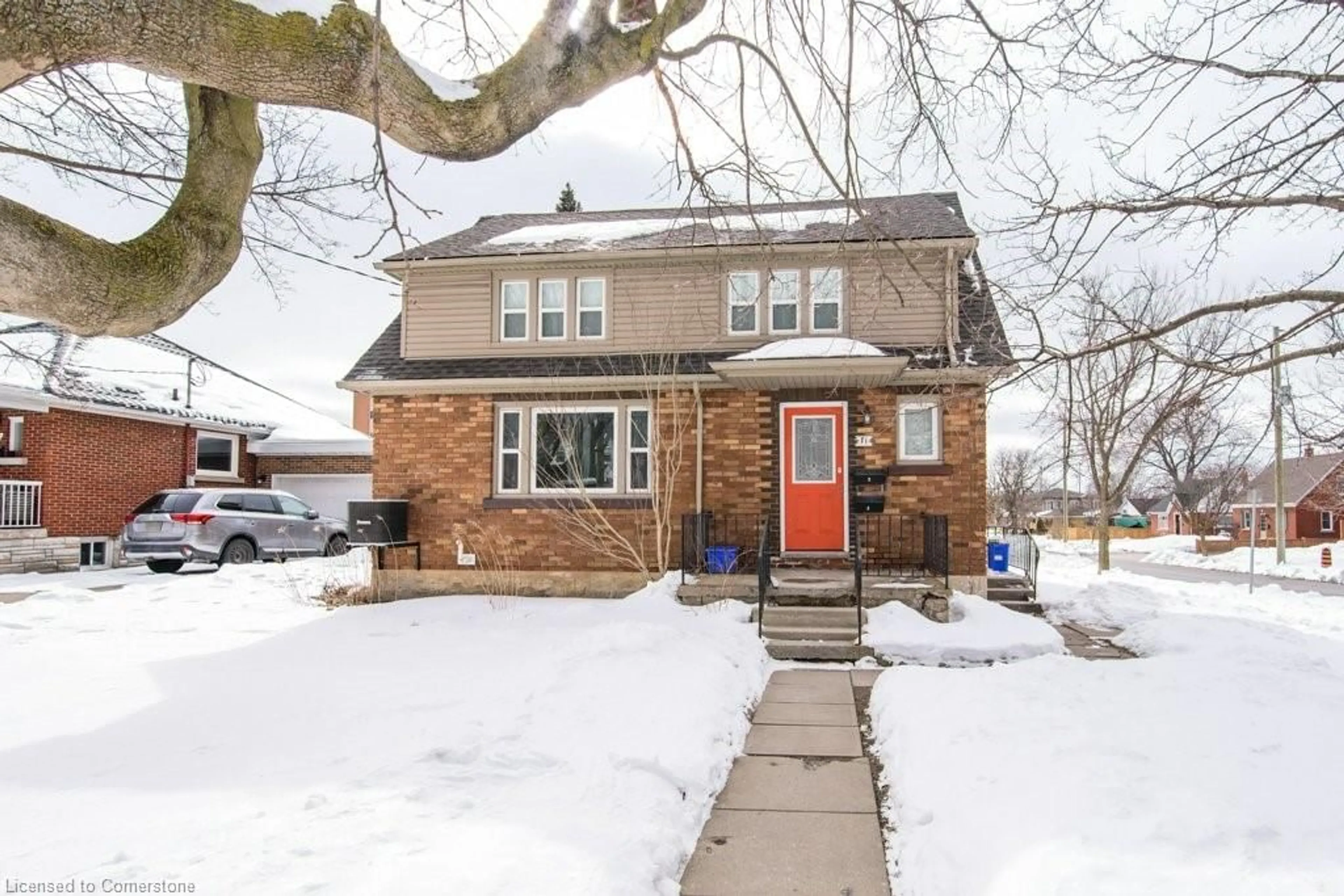 Home with brick exterior material, street for 71 Ethel St, Kitchener Ontario N2B 1Z8