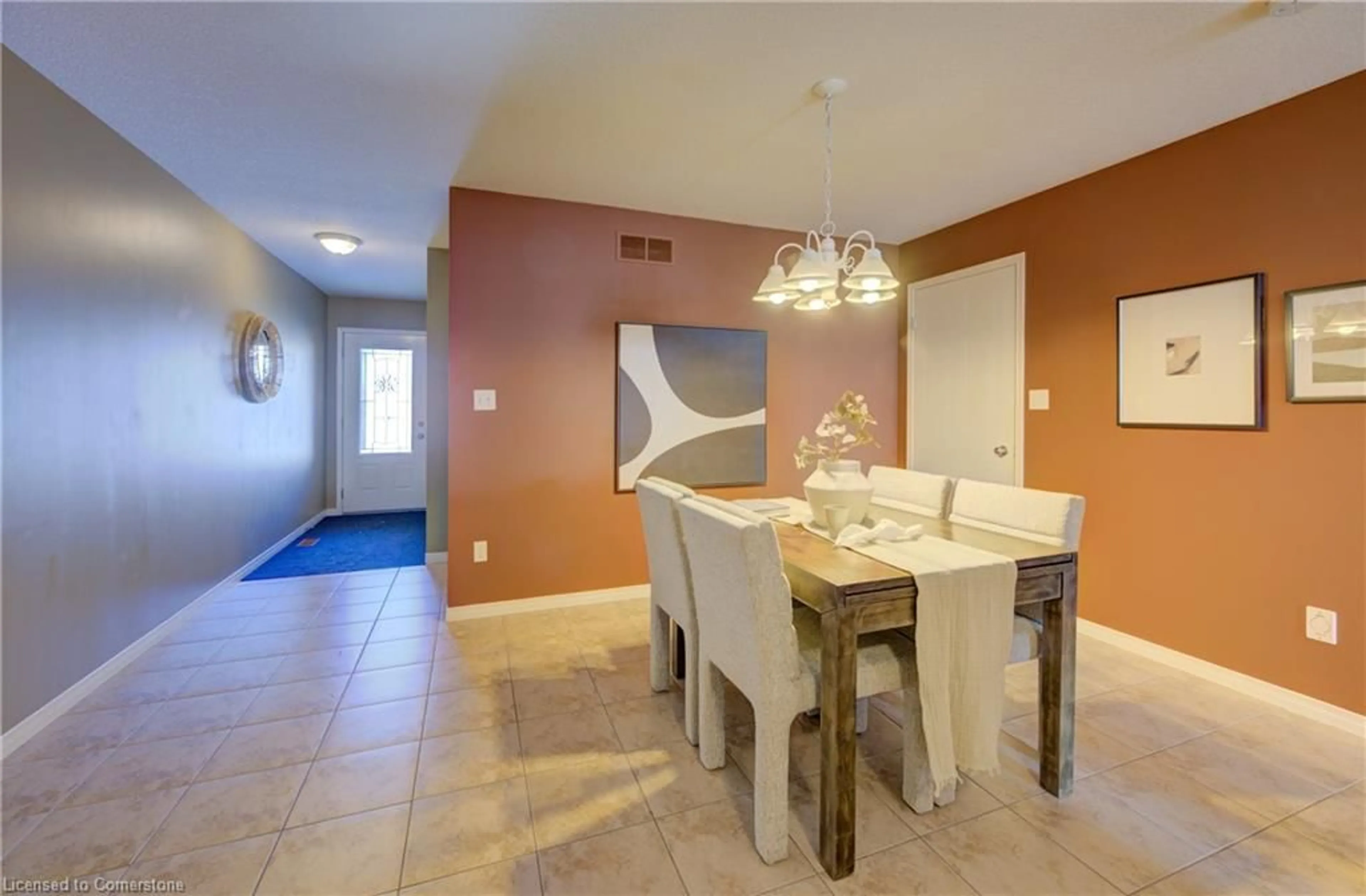 Dining room, ceramic/tile floor for 46 Hasler Cres, Guelph Ontario N1L 0A2