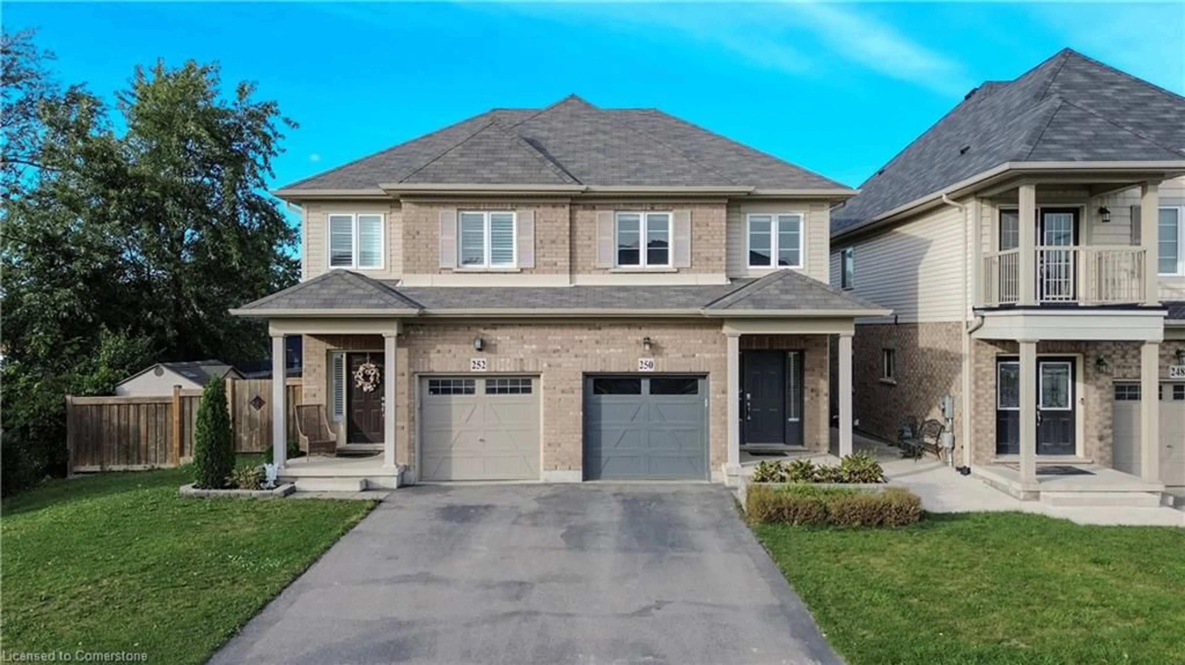 Home with brick exterior material, street for 250 Lormont Blvd, Stoney Creek Ontario L8J 0J9