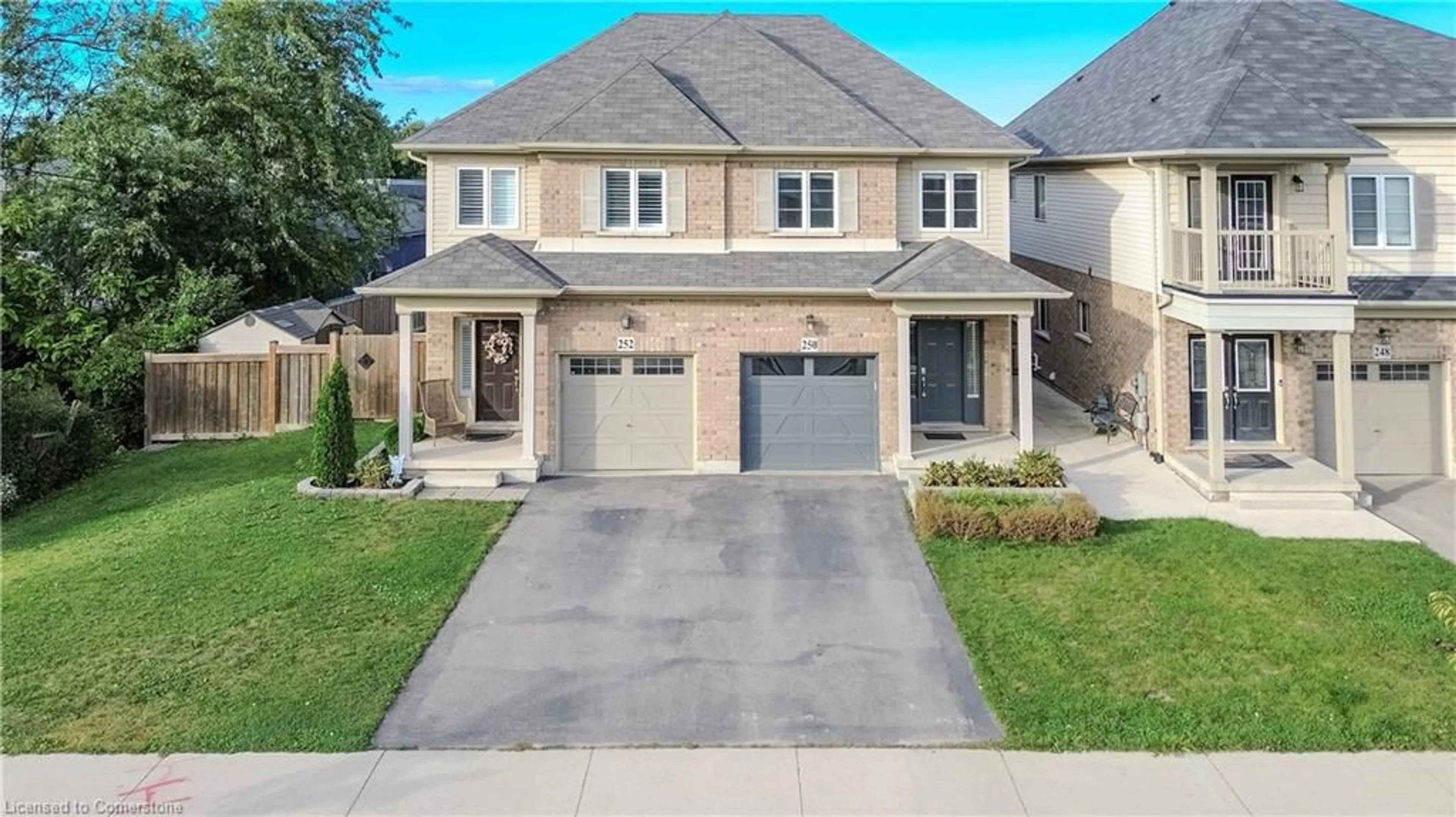 Home with brick exterior material, street for 250 Lormont Blvd, Stoney Creek Ontario L8J 0J9