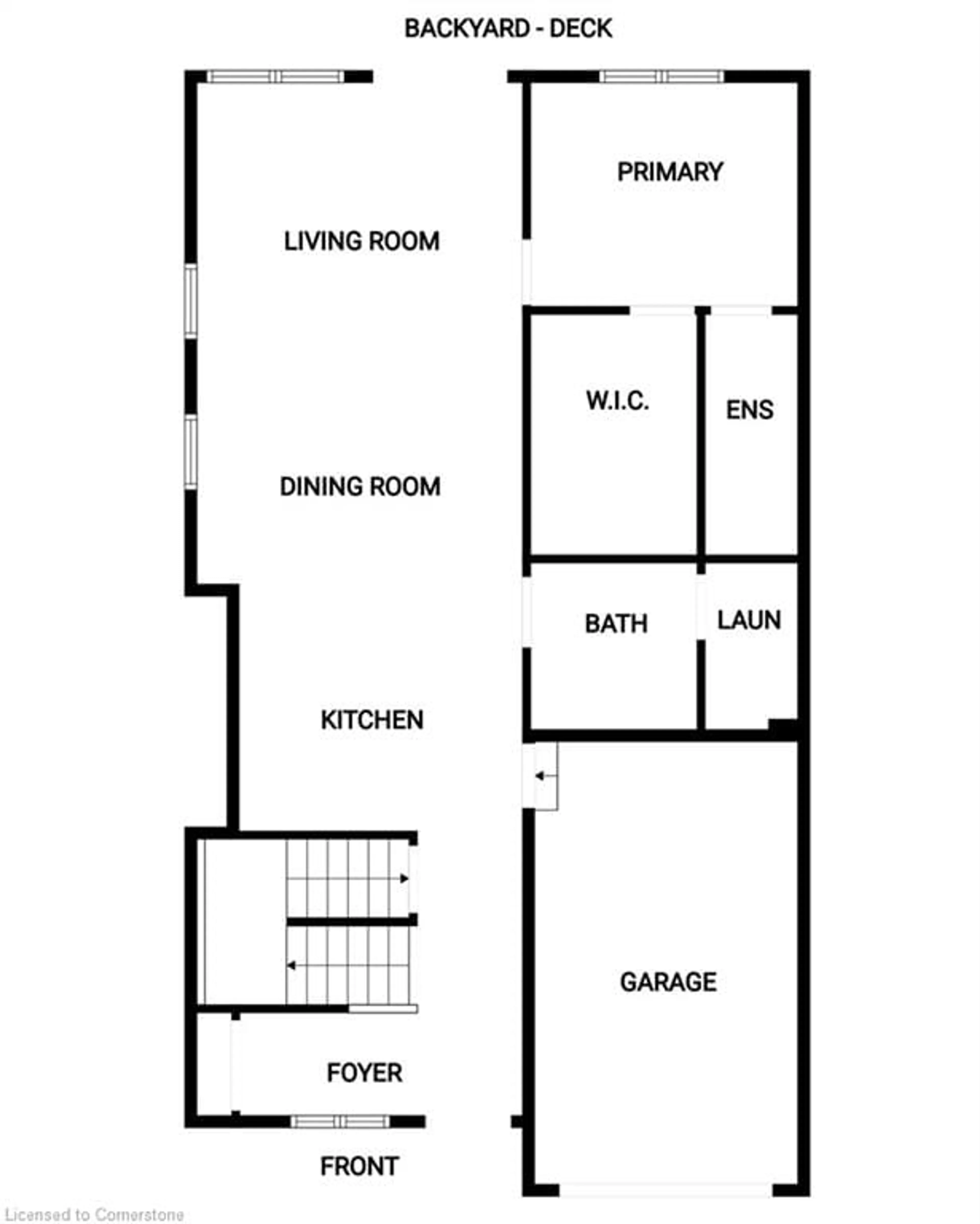 Floor plan for 3300 Culp Rd #5, Vineland Station Ontario L0R 2E0