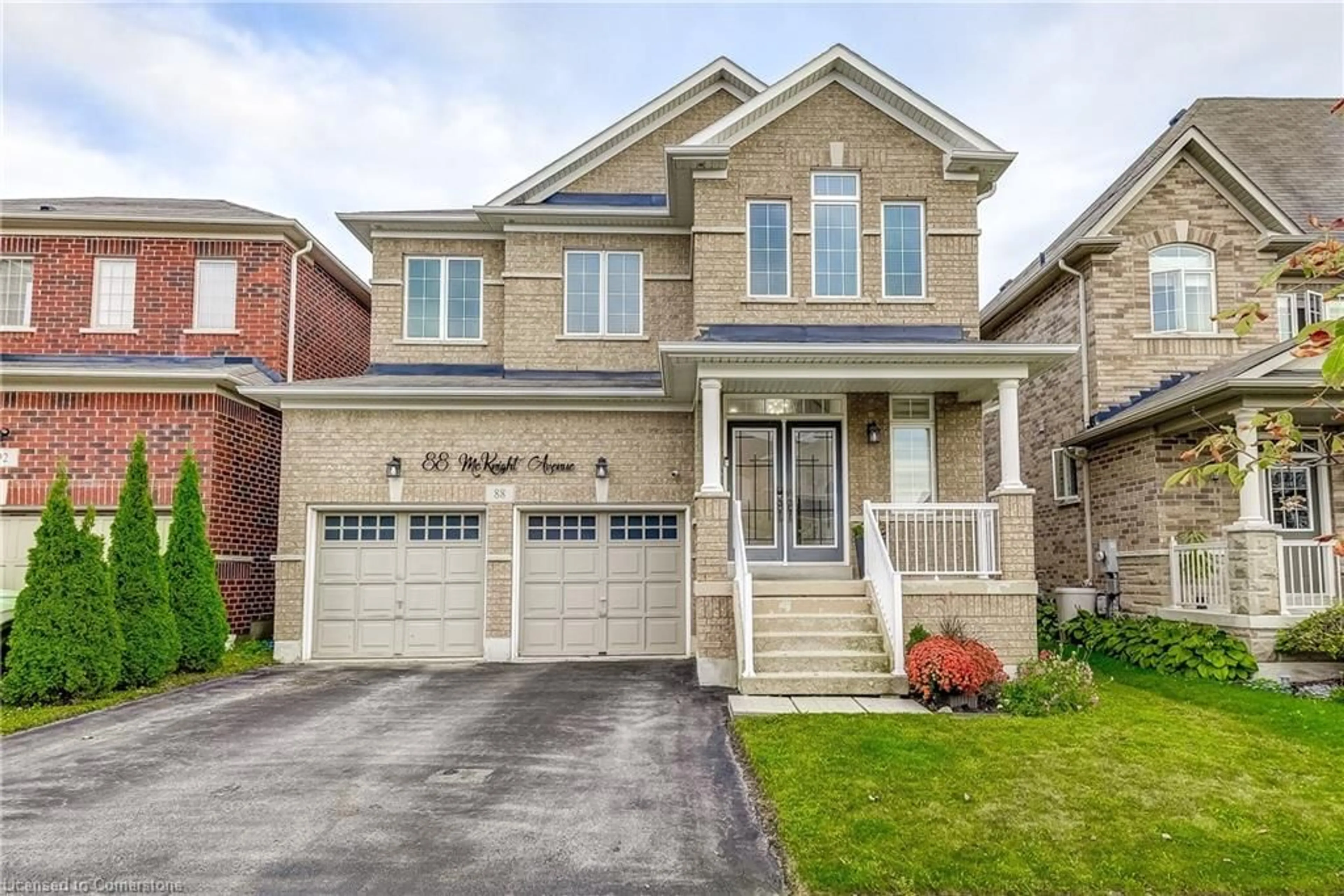 Home with brick exterior material, street for 88 Mcknight Ave, Waterdown Ontario L8B 0T8