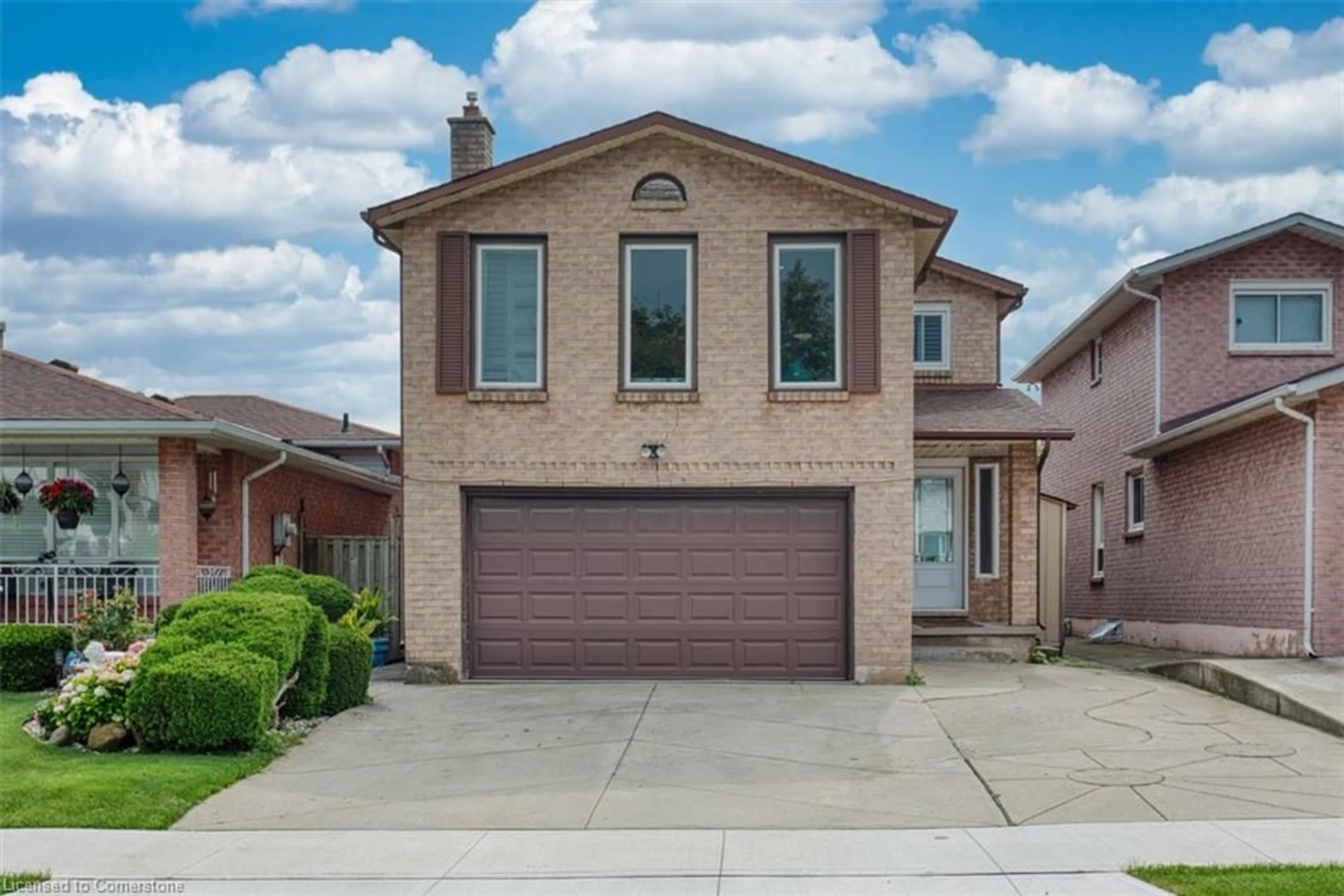 Home with brick exterior material, street for 24 Spartan Ave, Stoney Creek Ontario L8E 4M7