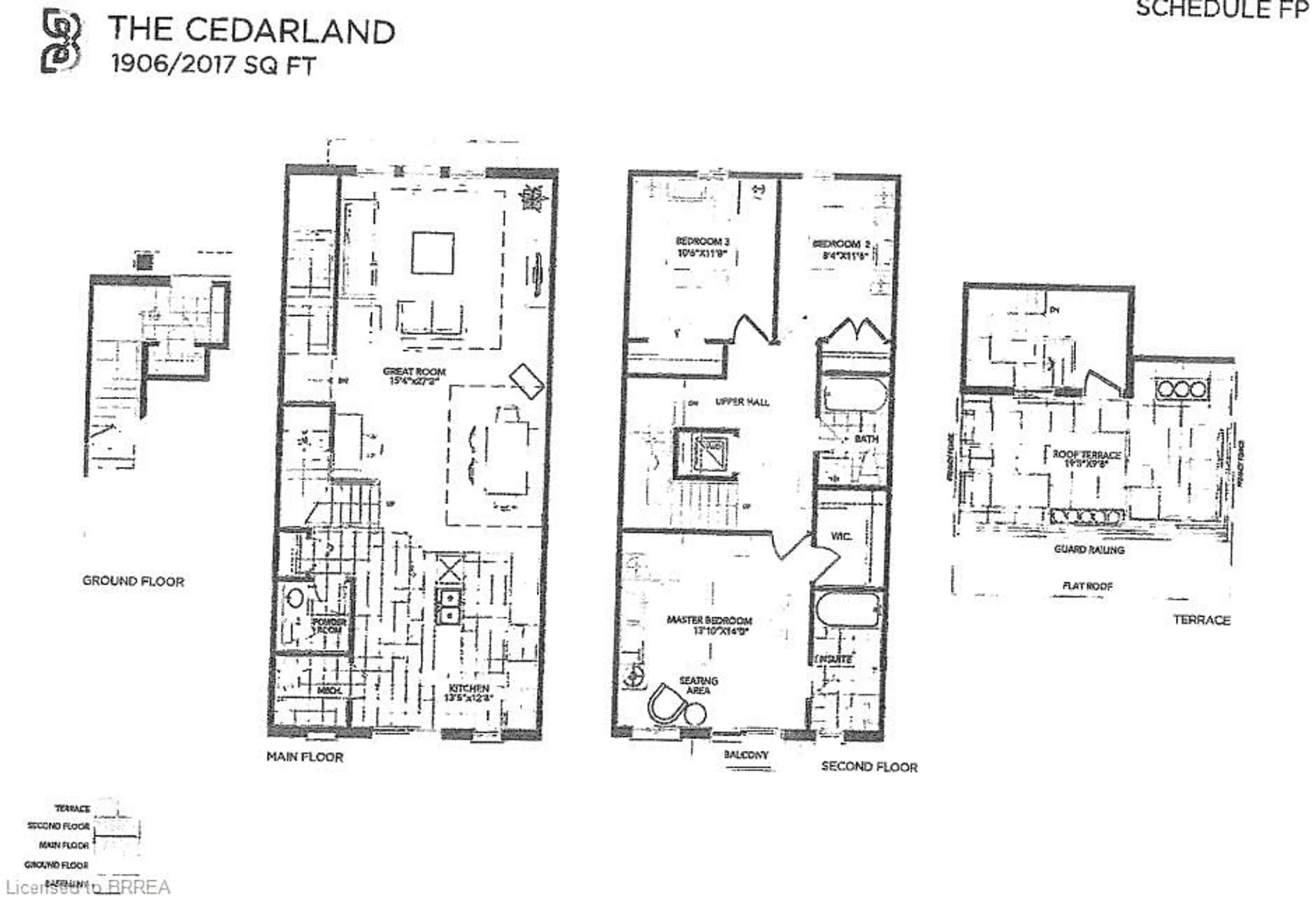 Floor plan for 677 Park Rd #13, Brantford Ontario N3R 0A2