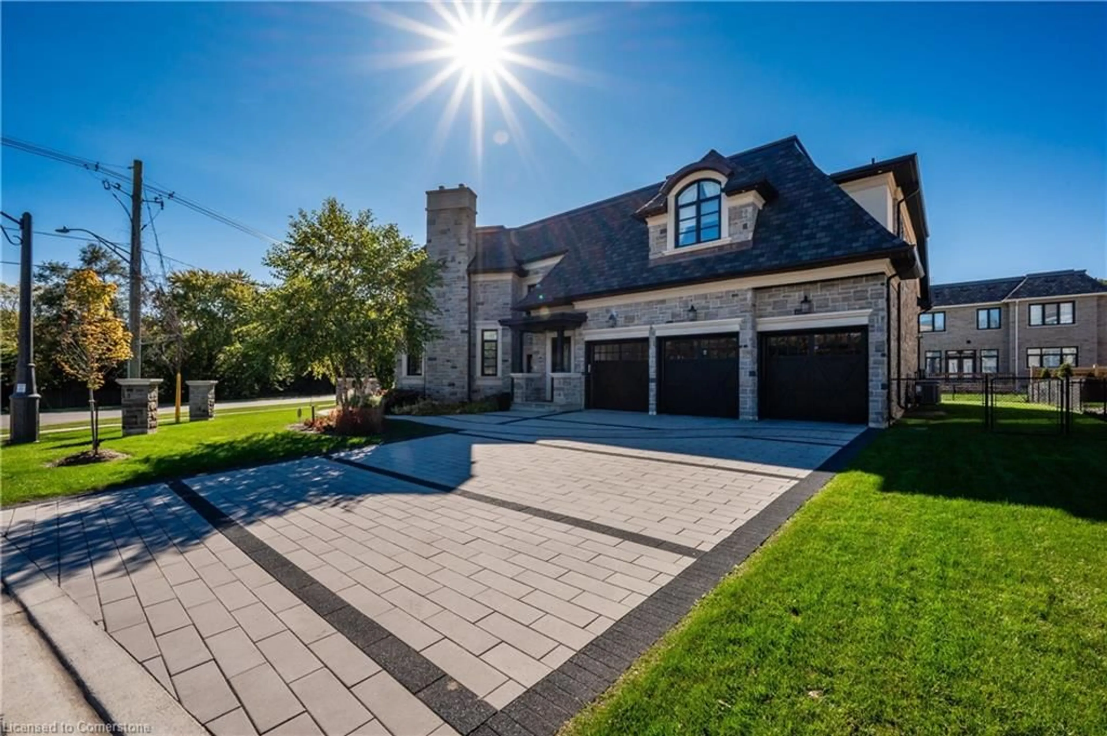 Home with brick exterior material, street for 1207 Lakeshore Road West Rd, Oakville Ontario L6L 1E7