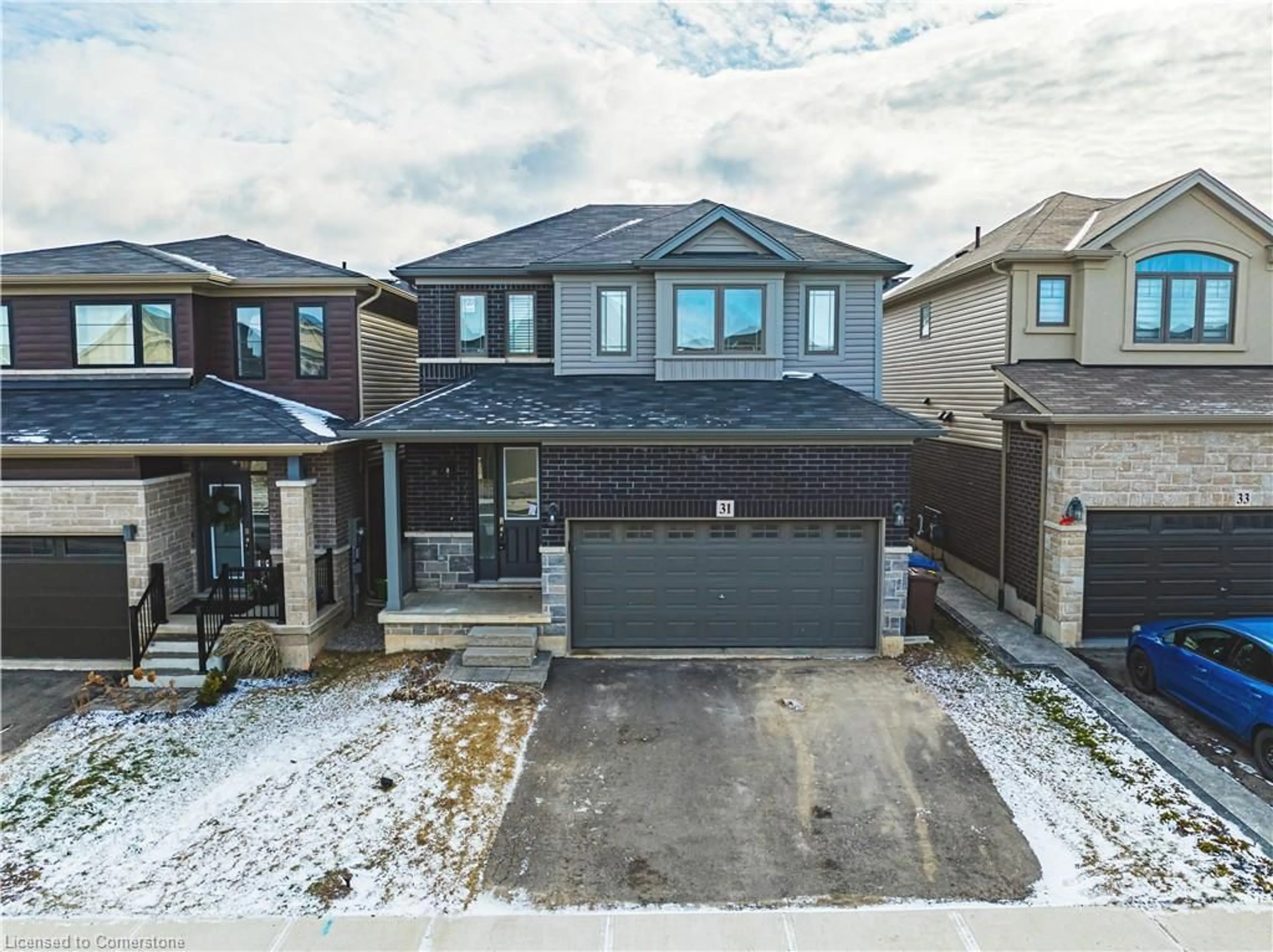 A pic from outside/outdoor area/front of a property/back of a property/a pic from drone, street for 31 Ladd Ave, Brantford Ontario N3T 0T4