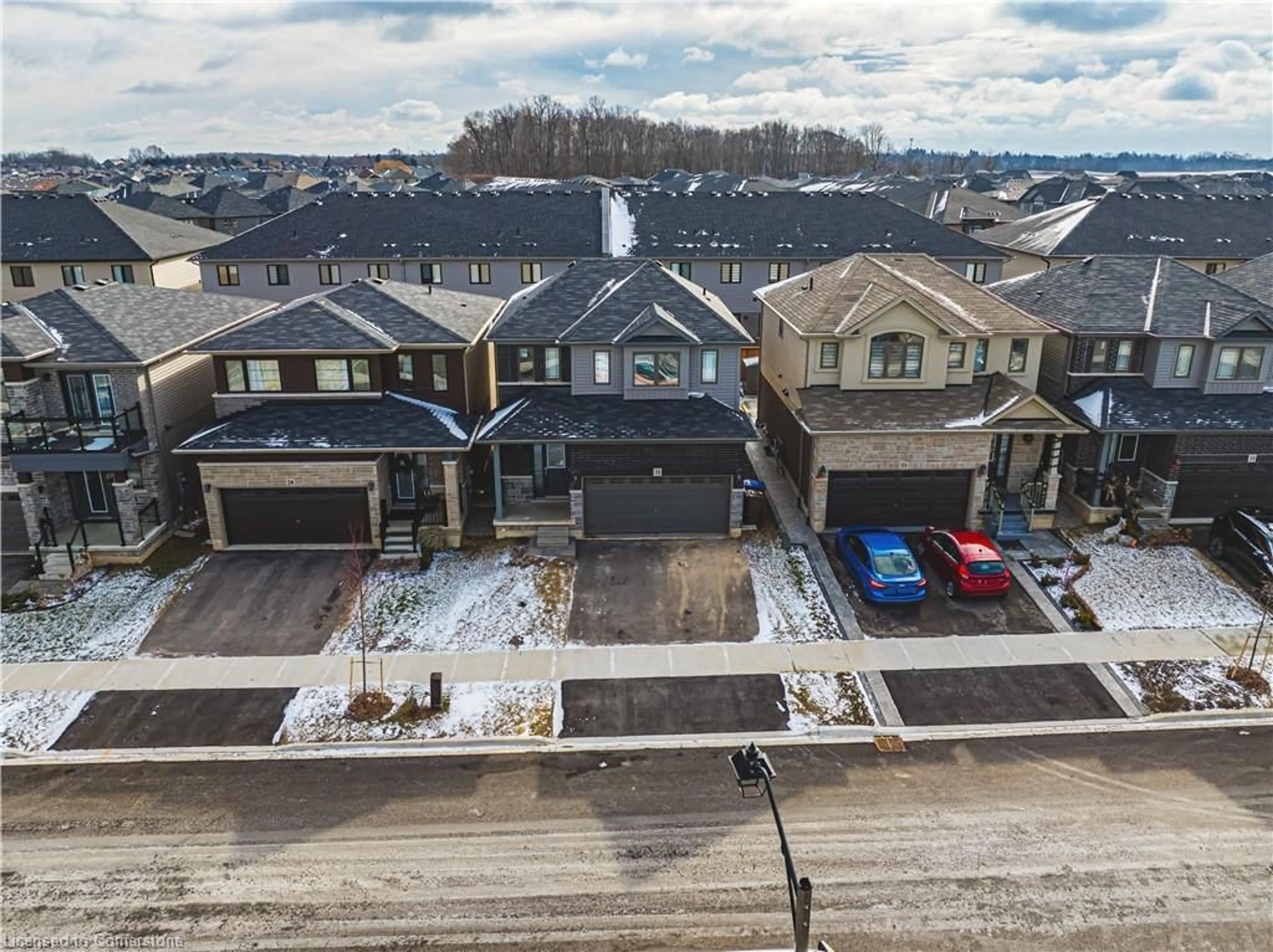 A pic from outside/outdoor area/front of a property/back of a property/a pic from drone, street for 31 Ladd Ave, Brantford Ontario N3T 0T4