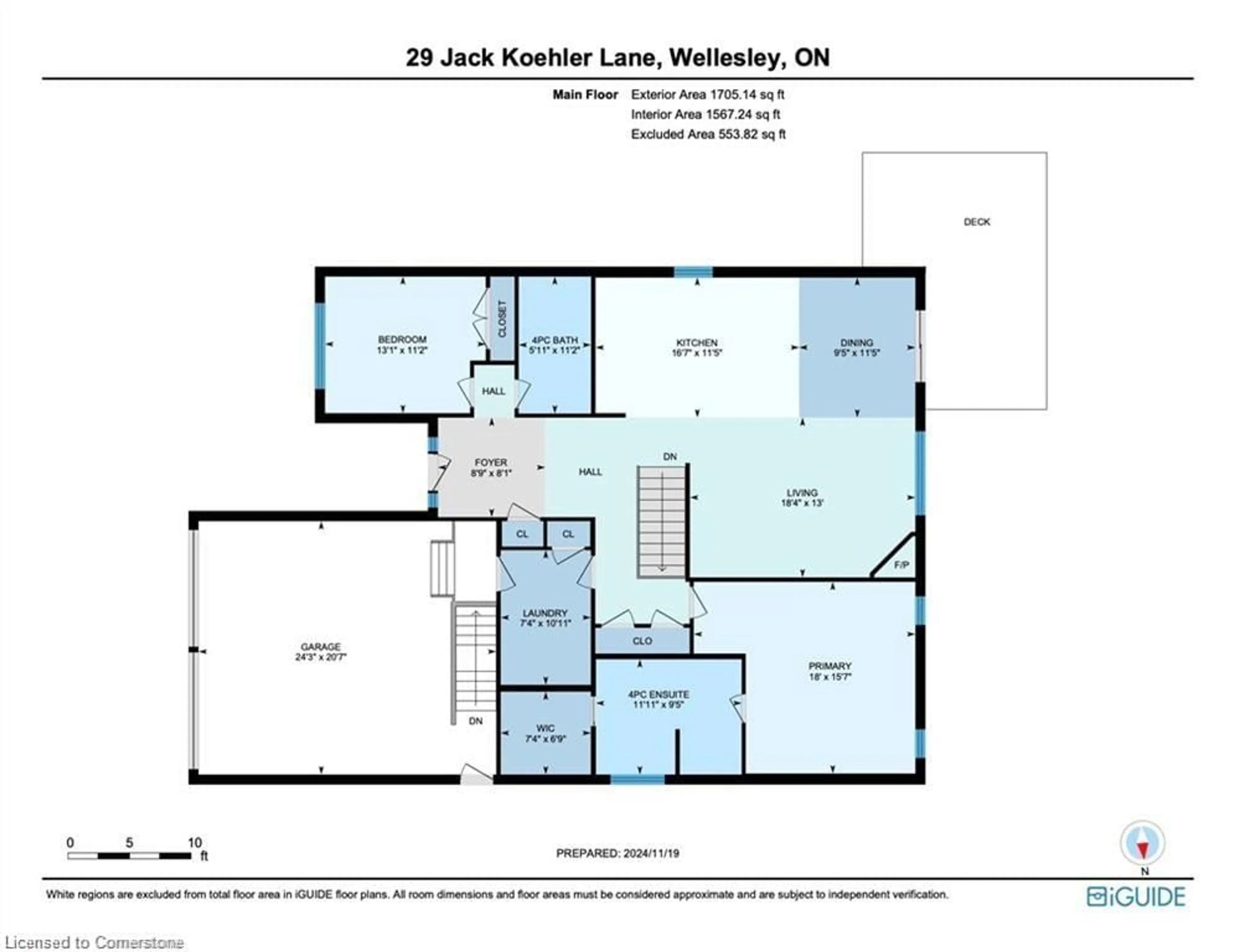 Floor plan for 29 Jack Koehler Lane, Wellesley Ontario N0B 2T0