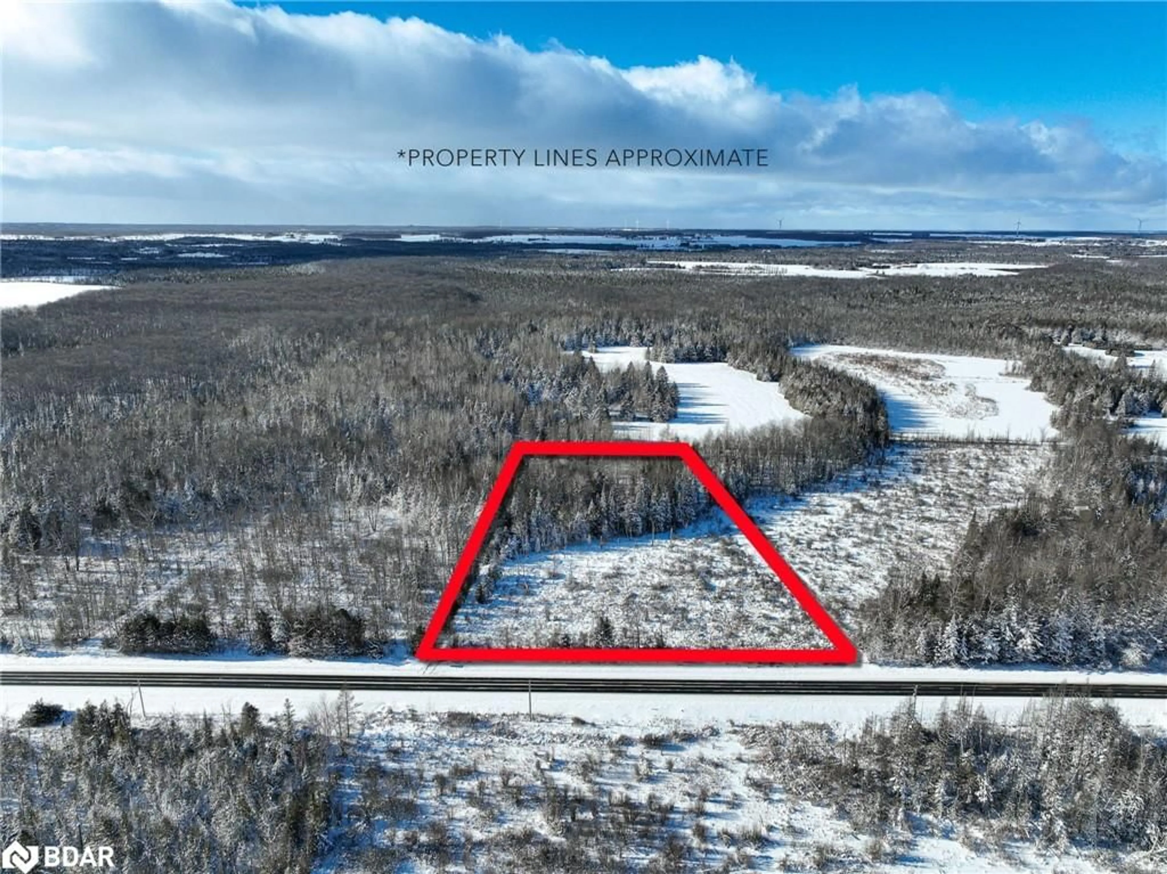 A pic from outside/outdoor area/front of a property/back of a property/a pic from drone, water/lake/river/ocean view for 793510 County Rd 124, Grey Highlands Ontario N0C 1M0