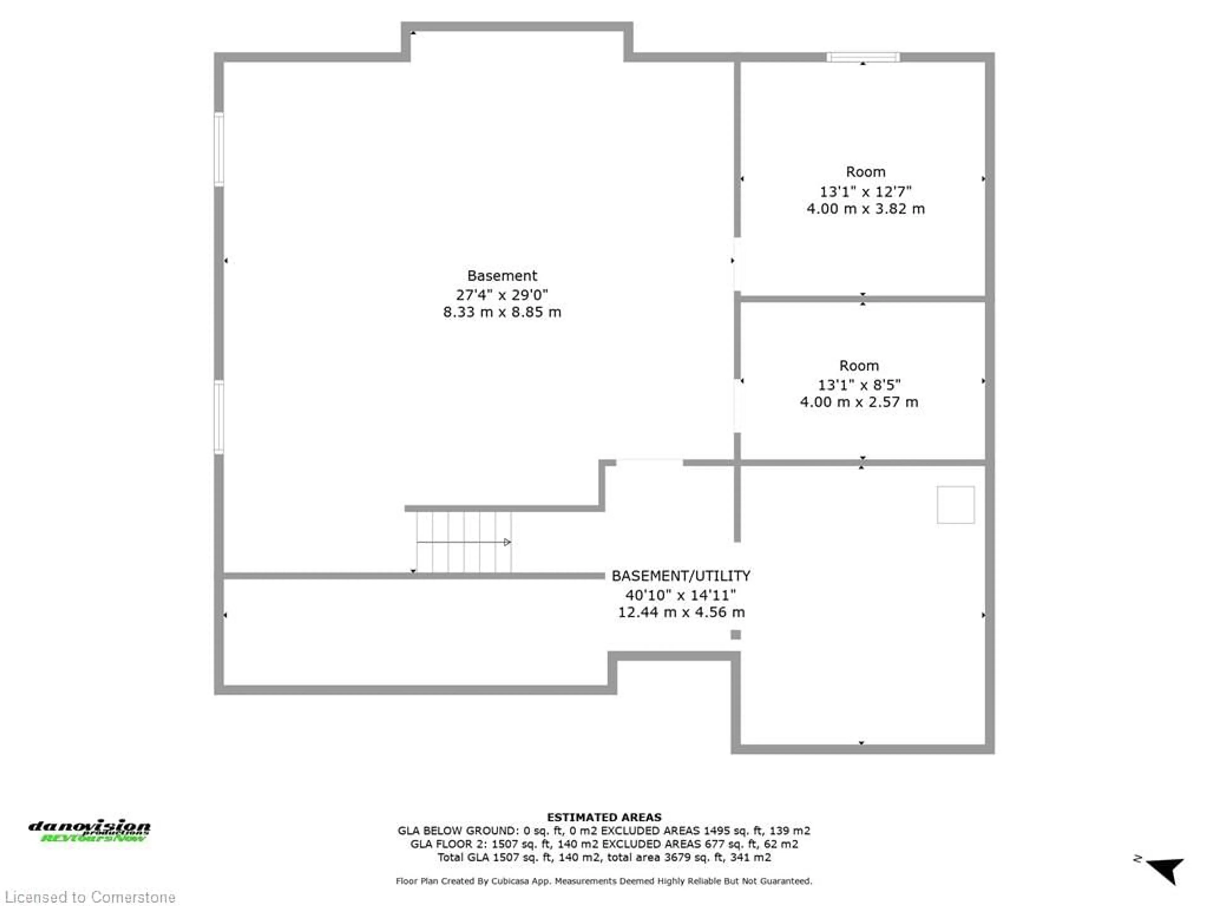 Floor plan for 665 James St, Delhi Ontario N4B 2C6