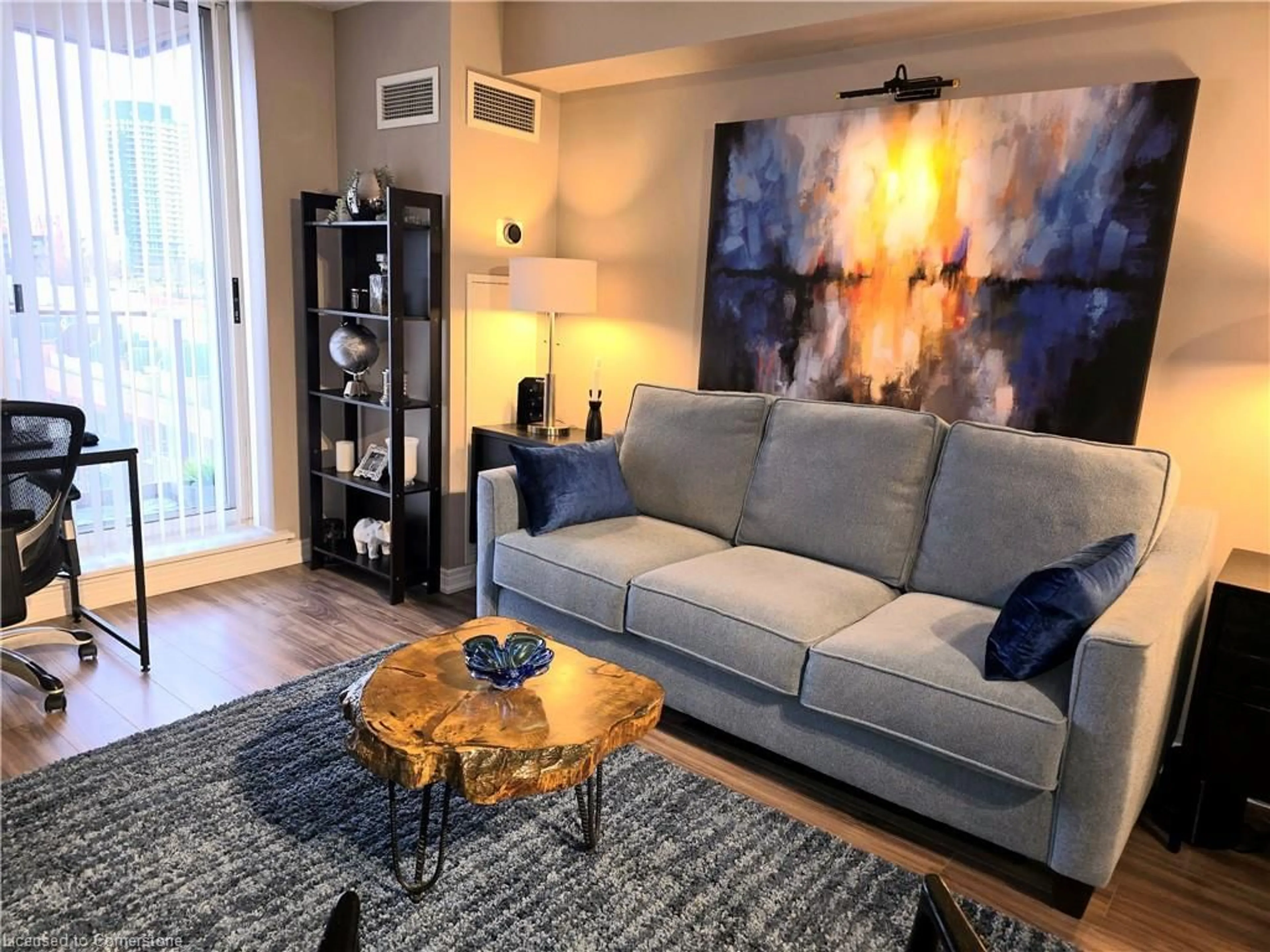 Living room with furniture, unknown for 1369 Bloor St #610, Toronto Ontario M3P 4J4