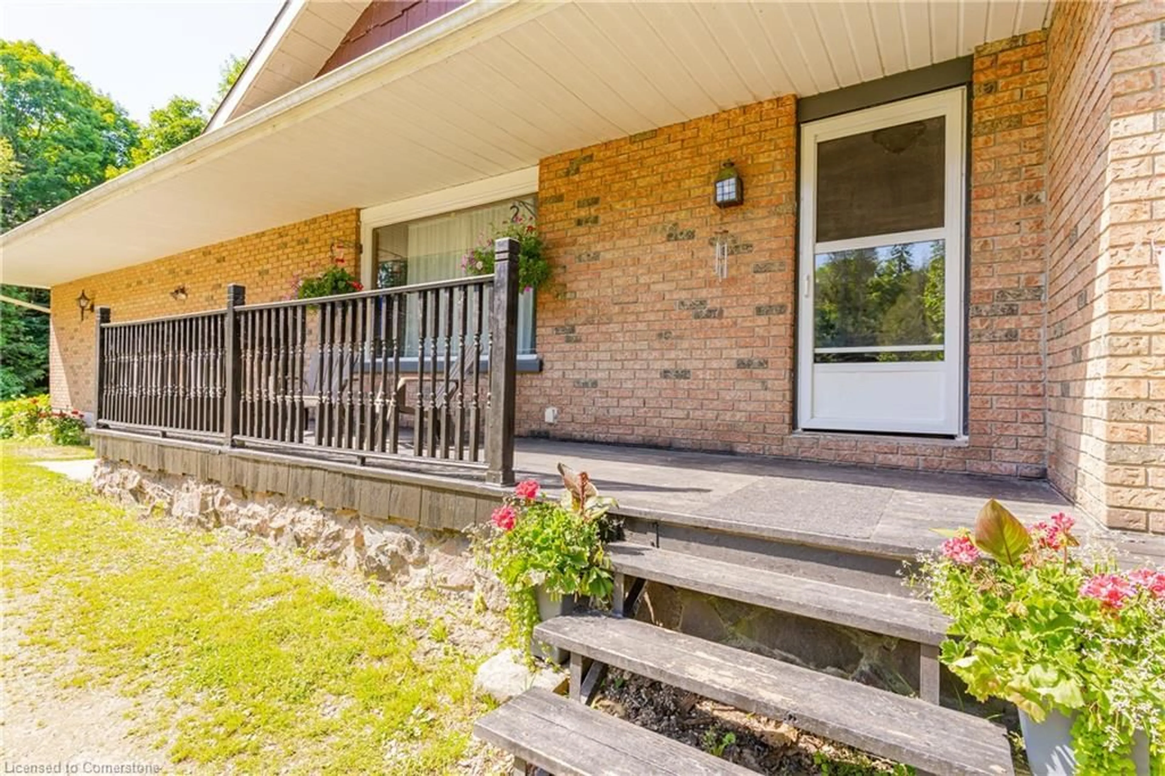 Home with brick exterior material, street for 155756 7th Line, Markdale Ontario N0C 1H0