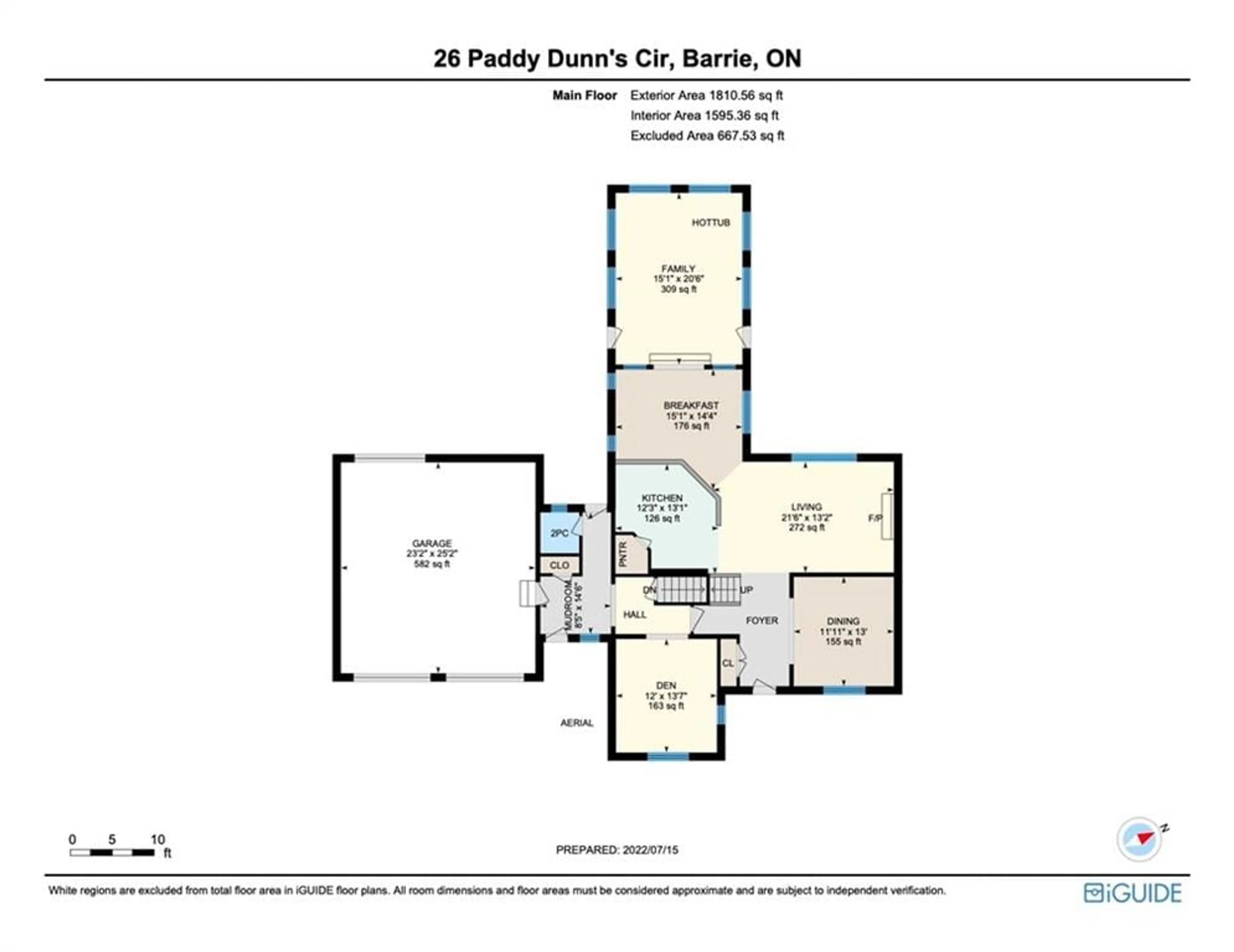 Floor plan for 26 Paddy Dunn's Cir, Springwater Ontario L9X 0T1