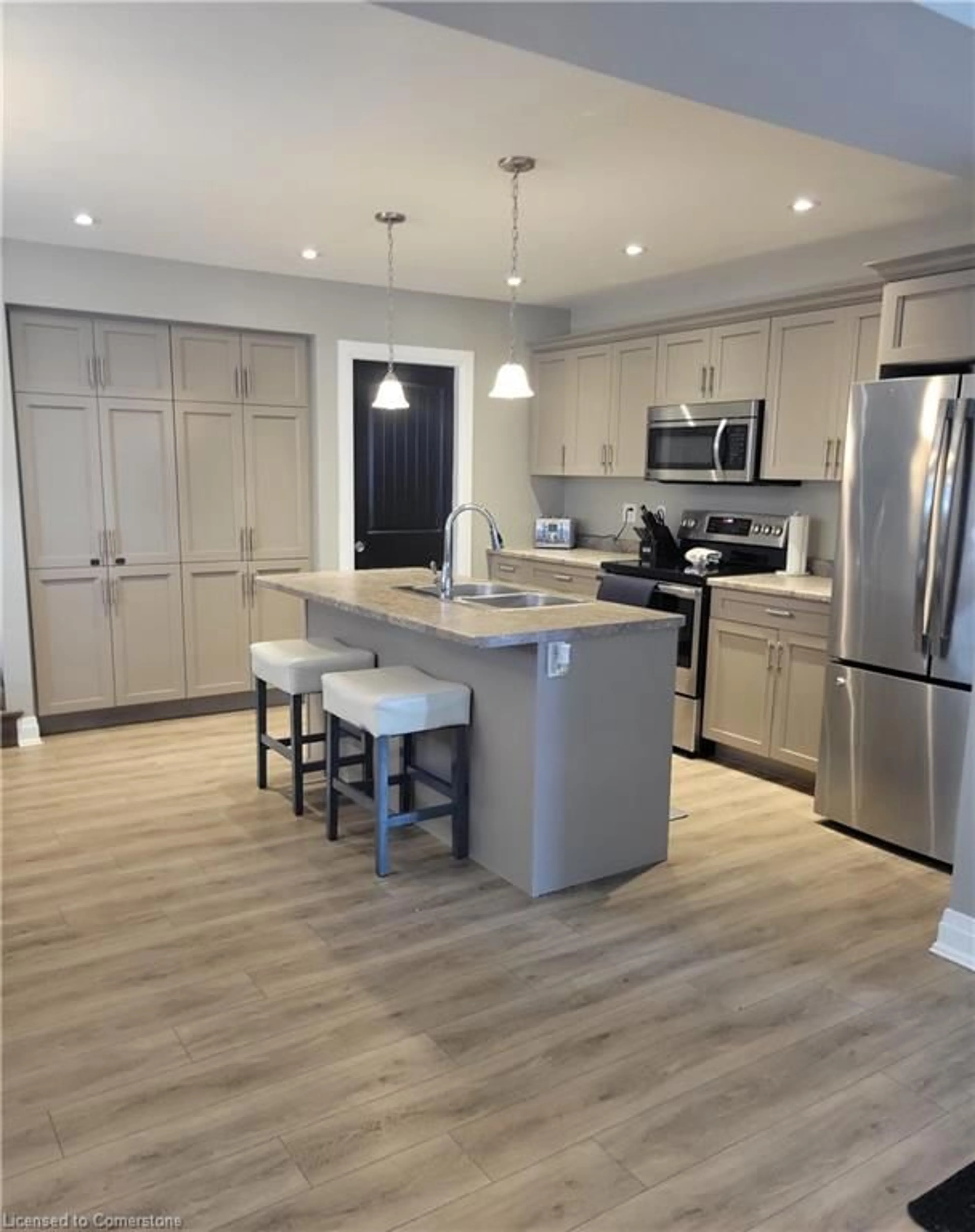 Open concept kitchen, unknown for 324 Cork St, Mount Forest Ontario N0G 2L1