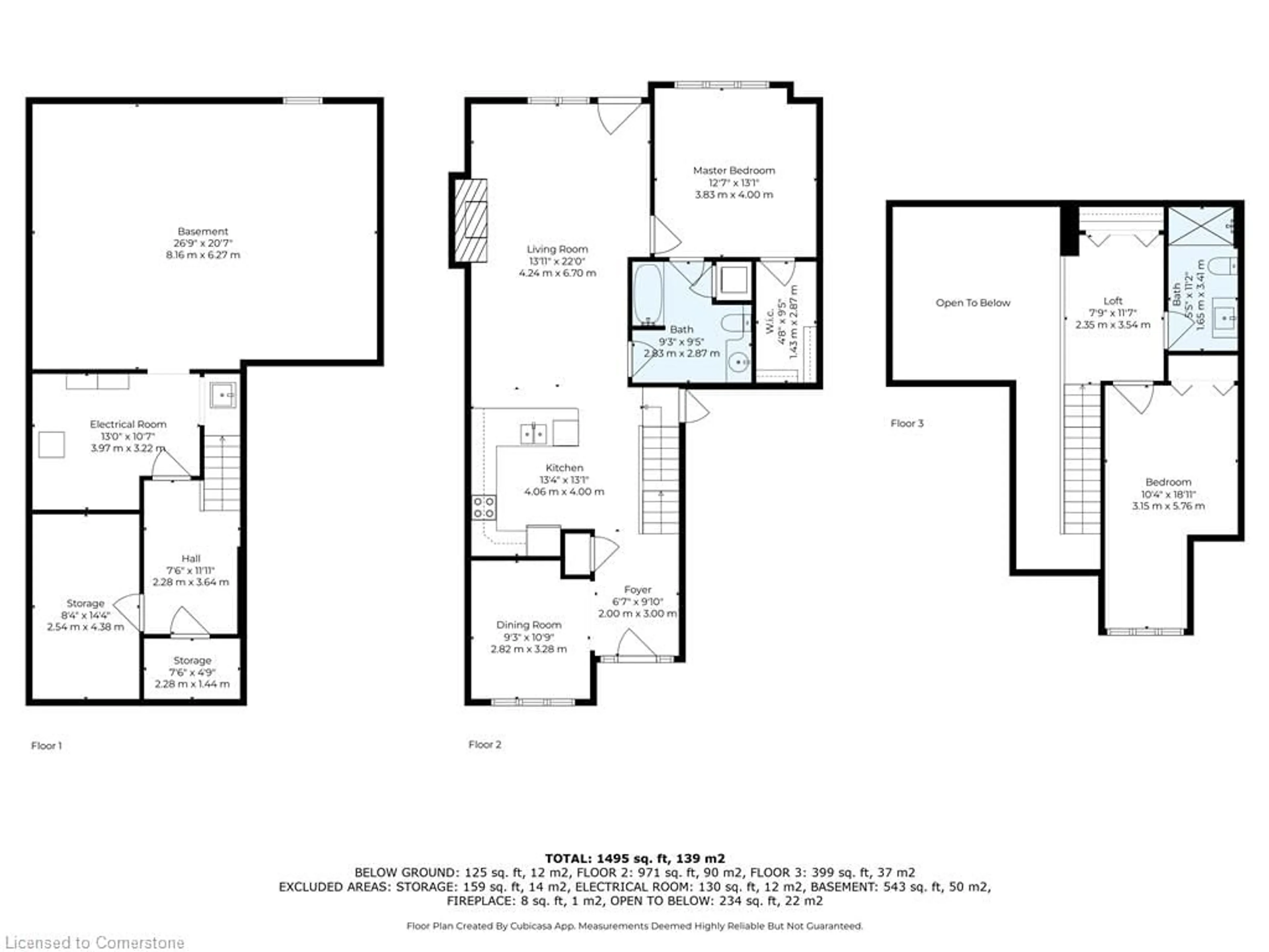 Floor plan for 8142 Costabile Dr #8, Niagara Falls Ontario L2H 3M3