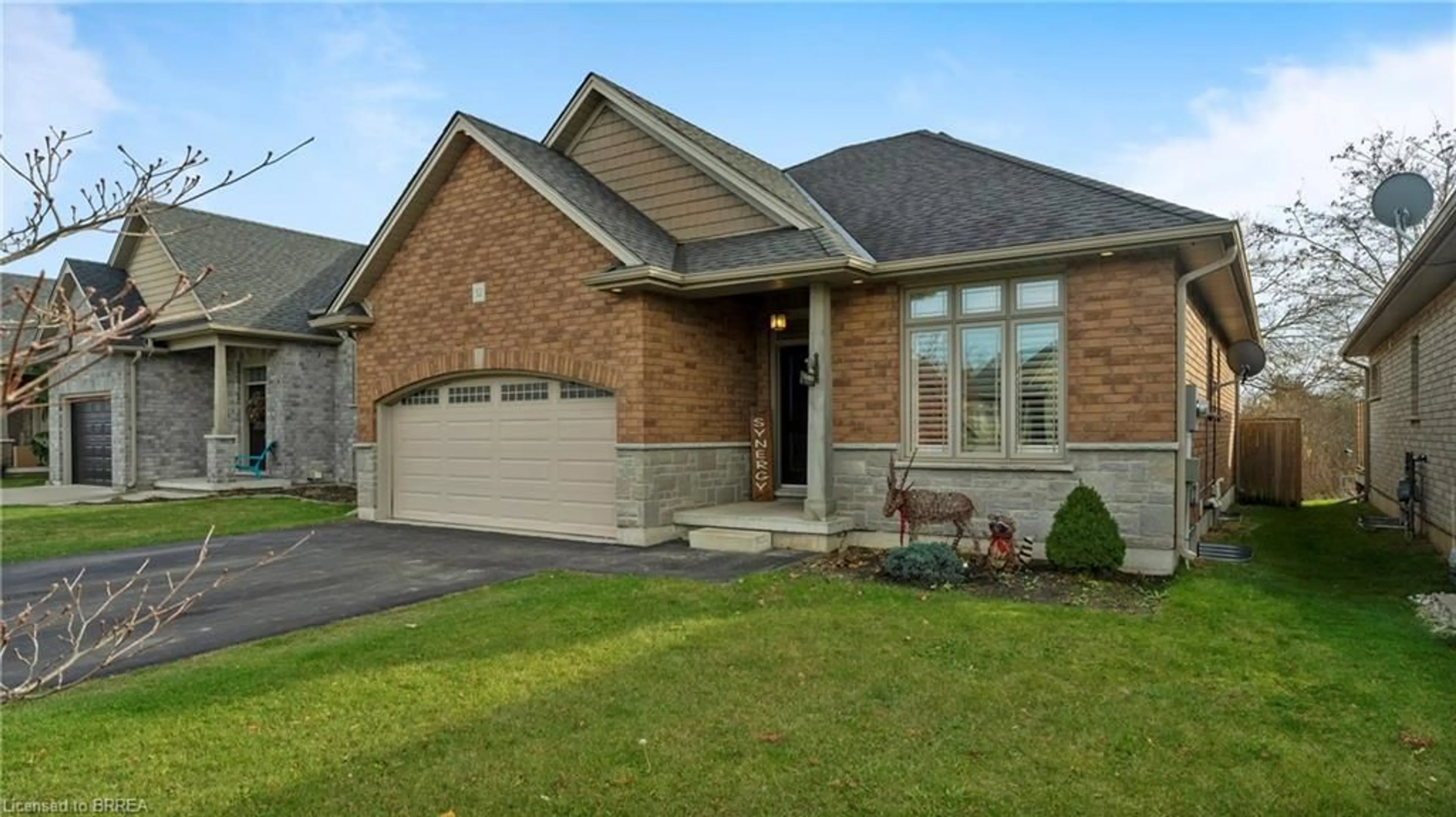 Home with brick exterior material, street for 32 Cottonwood St, Waterford Ontario N0E 1Y0