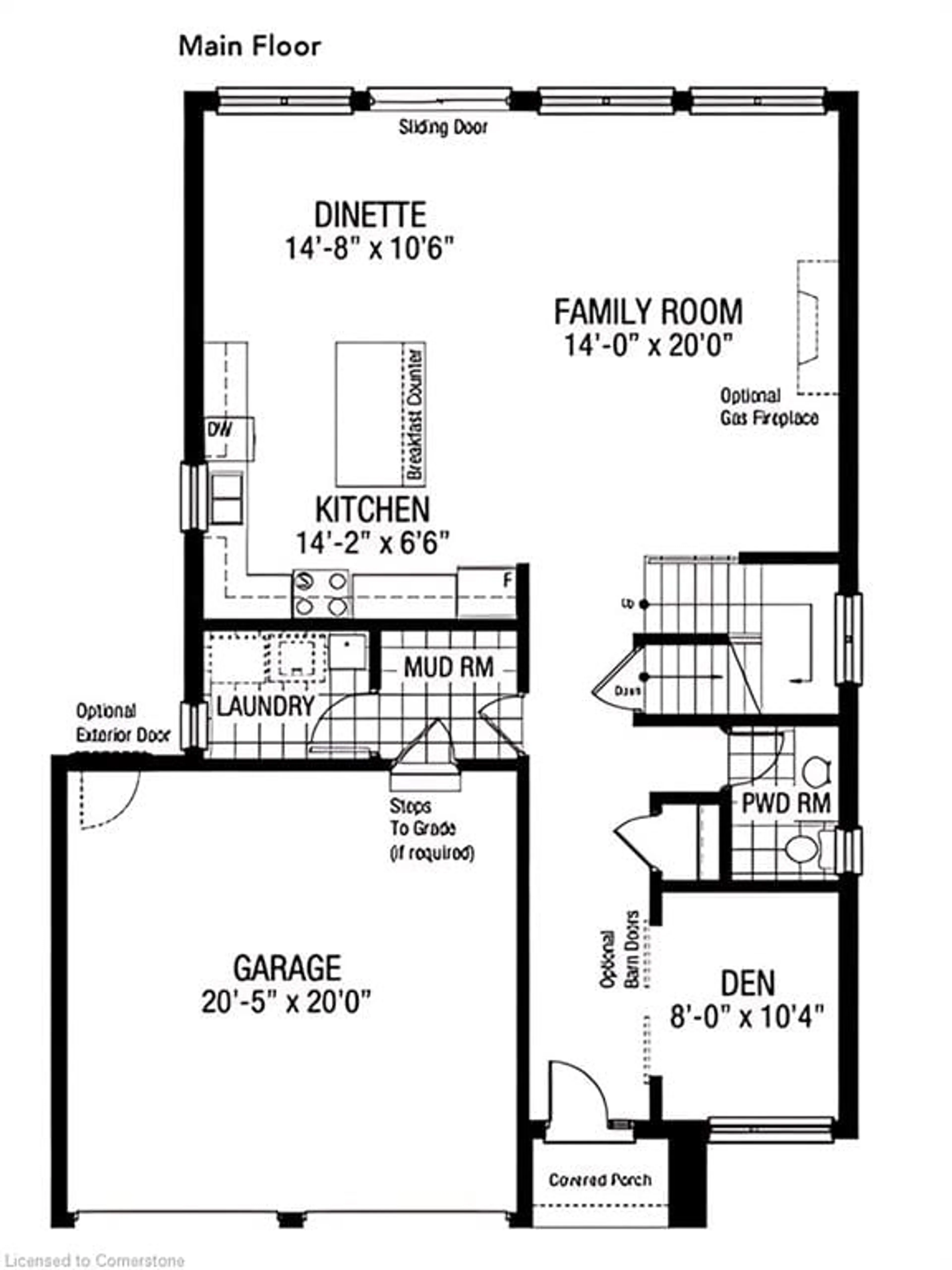 Floor plan for 483 Klein Cir, Ancaster Ontario L9K 0K3