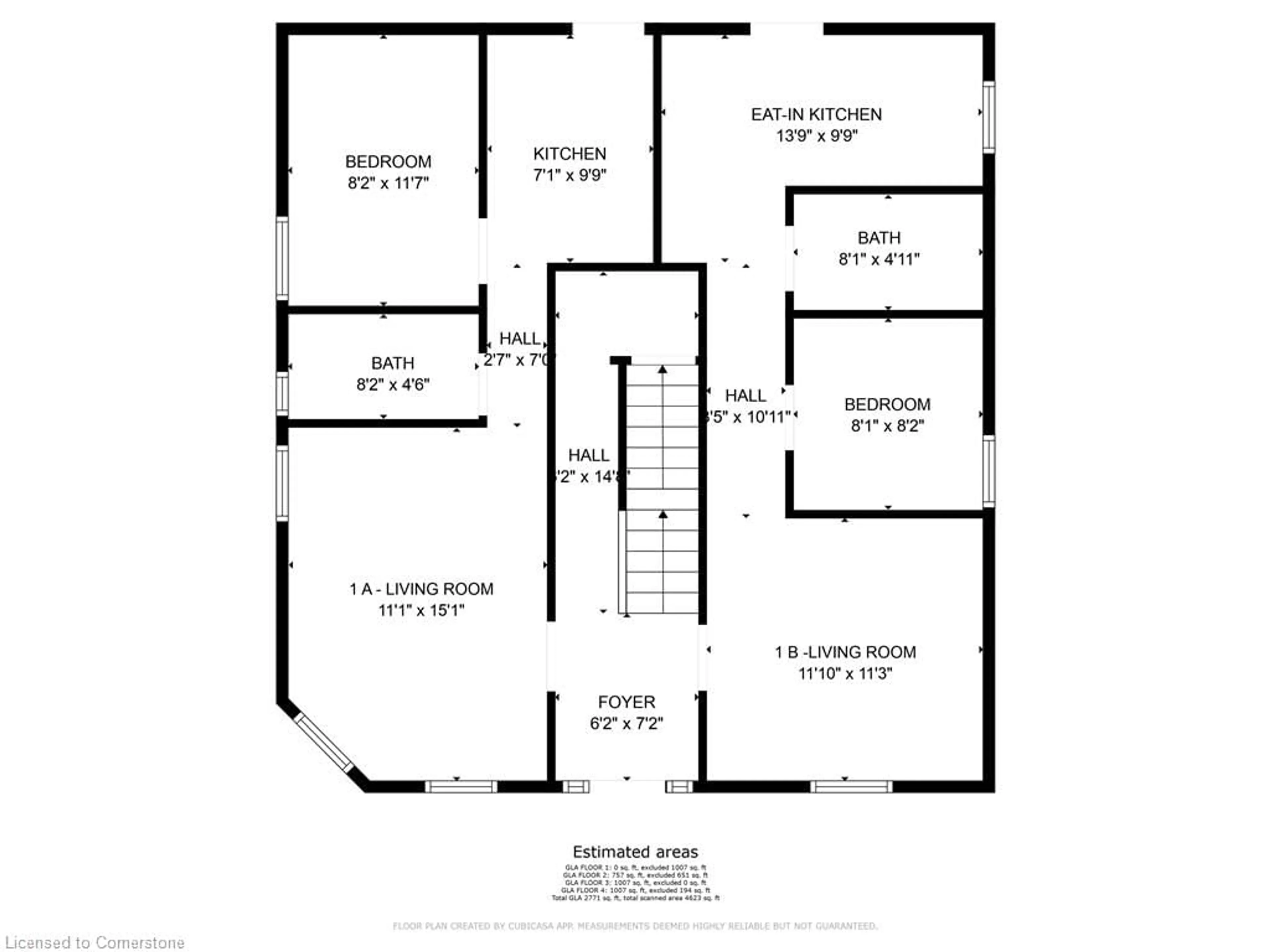 Floor plan for 49 Dumfries St, Paris Ontario N3L 2C9