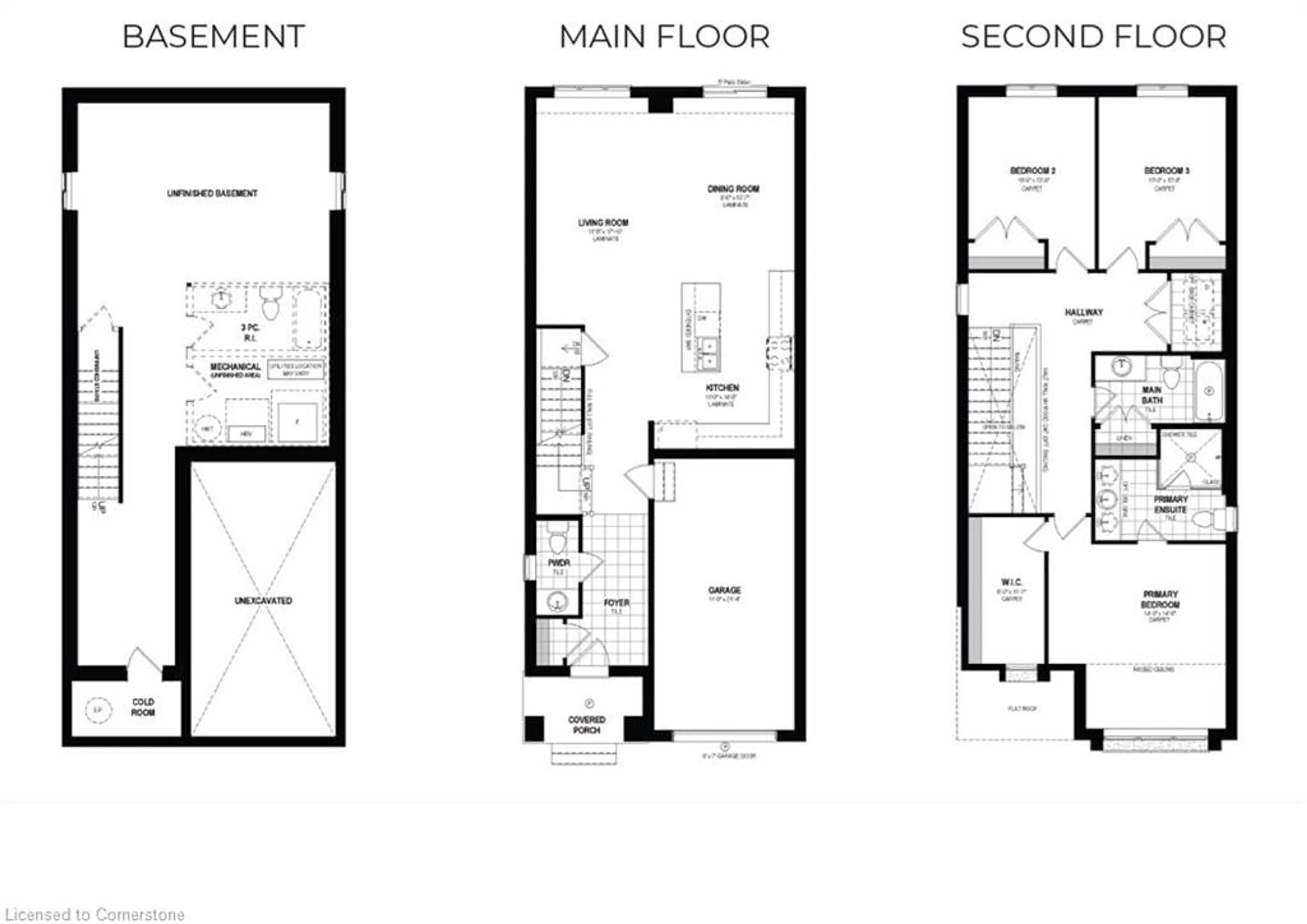 Floor plan for 514 Green Gate Blvd, Cambridge Ontario N1T 2C5