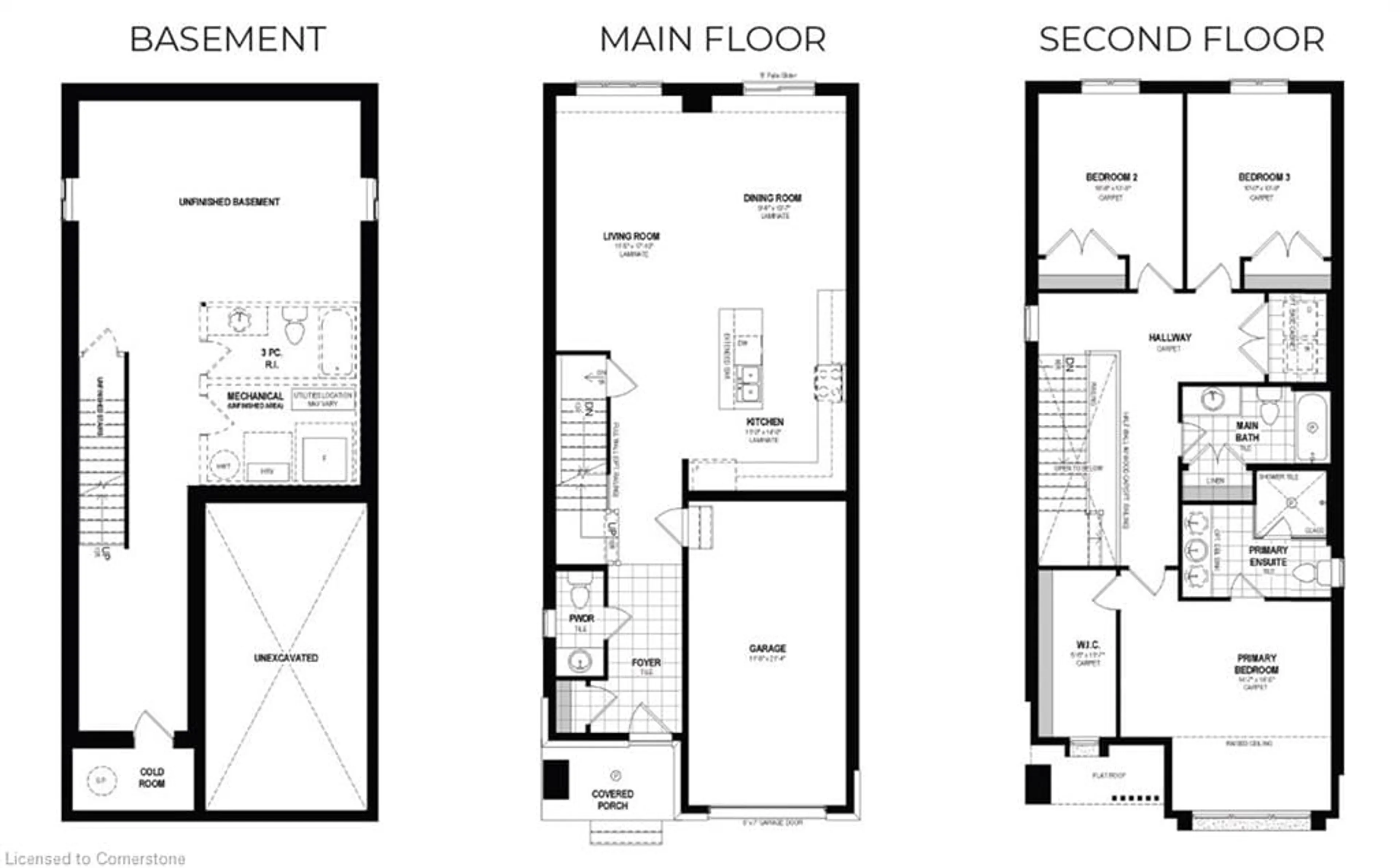 Floor plan for 496 Green Gate Blvd, Cambridge Ontario N1T 2C5