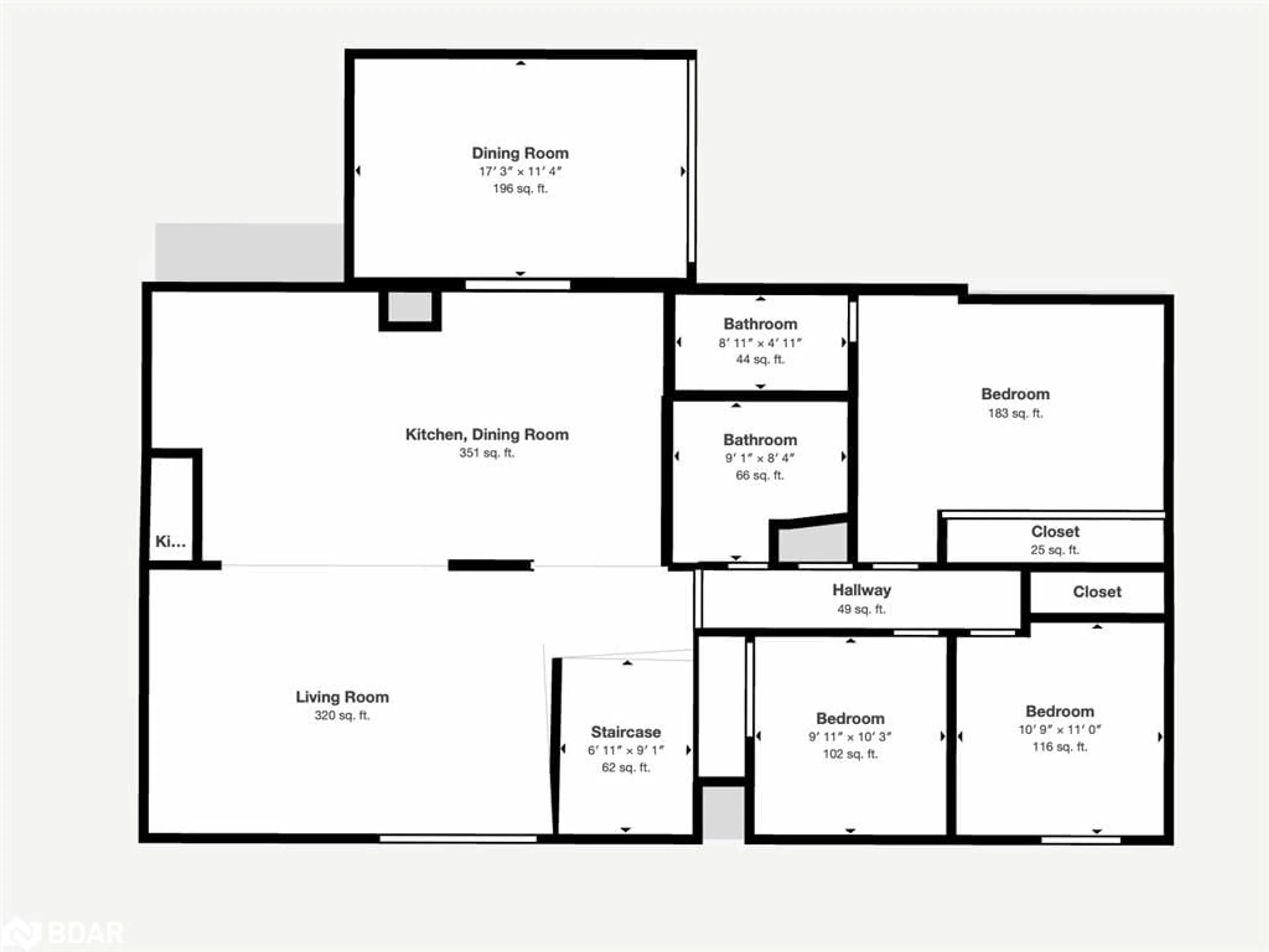 Floor plan for 7525 Charles Lane Lane, Rama Ontario L0K 2B0