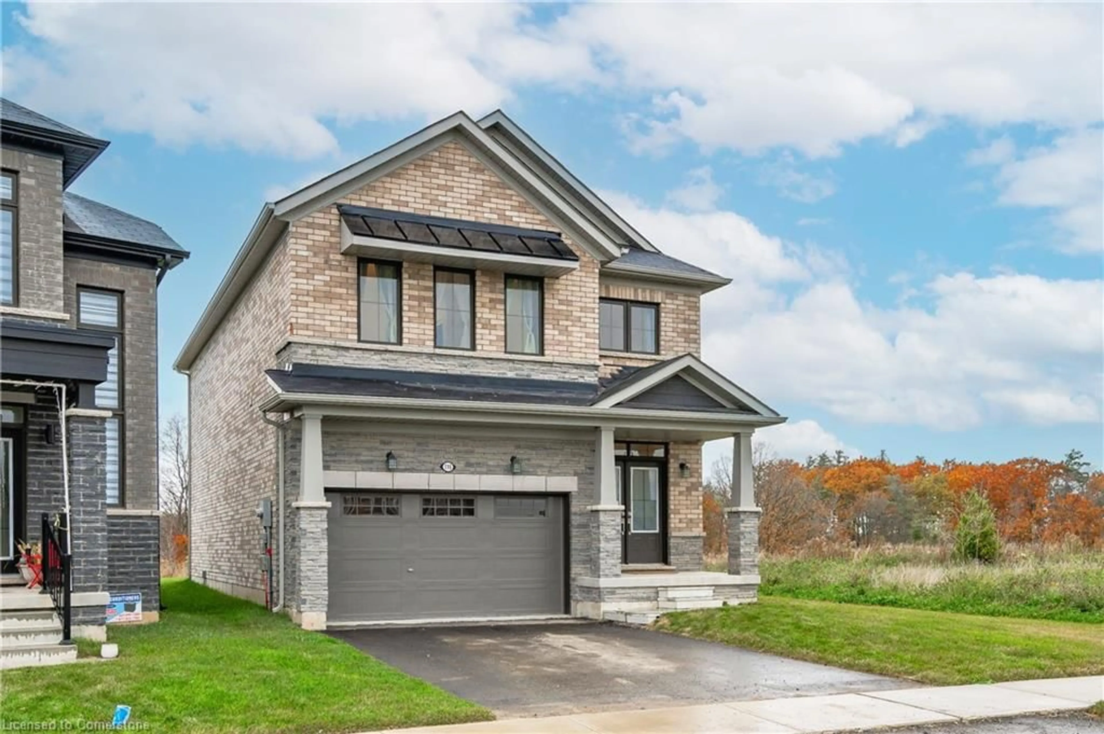 Home with brick exterior material, street for 116 Whithorn Cres, Caledonia Ontario N3W 0G4