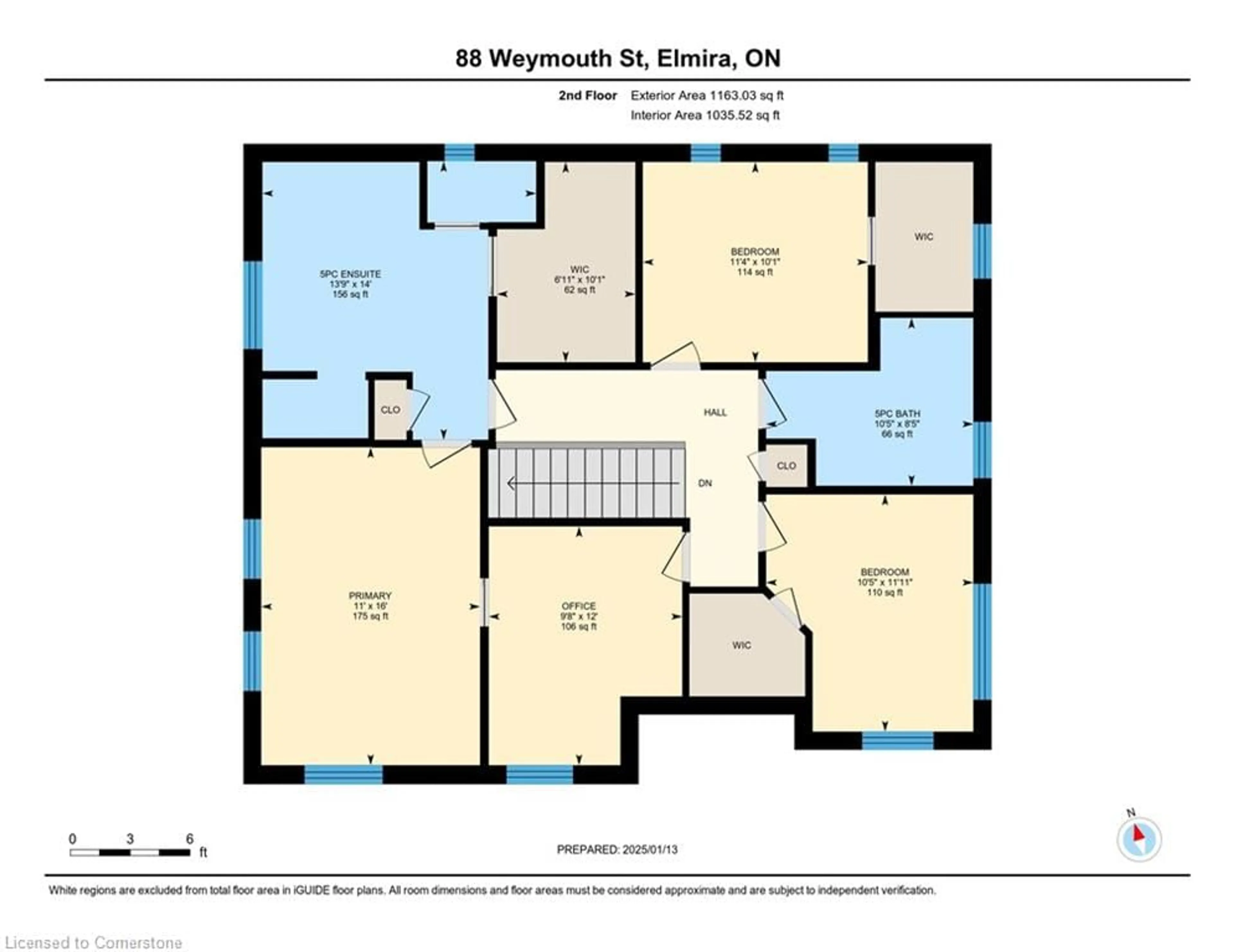 Floor plan for 88 Weymouth St, Elmira Ontario N3B 0E3