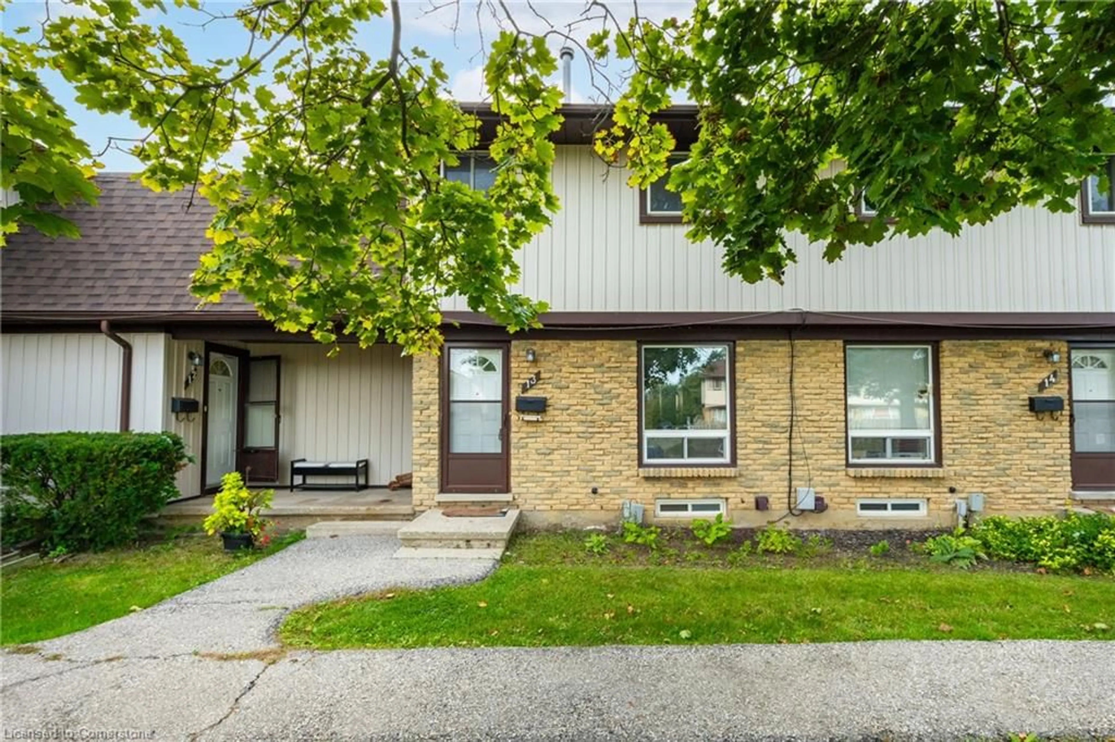 Home with brick exterior material, street for 210 Glamis Rd #13, Cambridge Ontario N1R 6L3