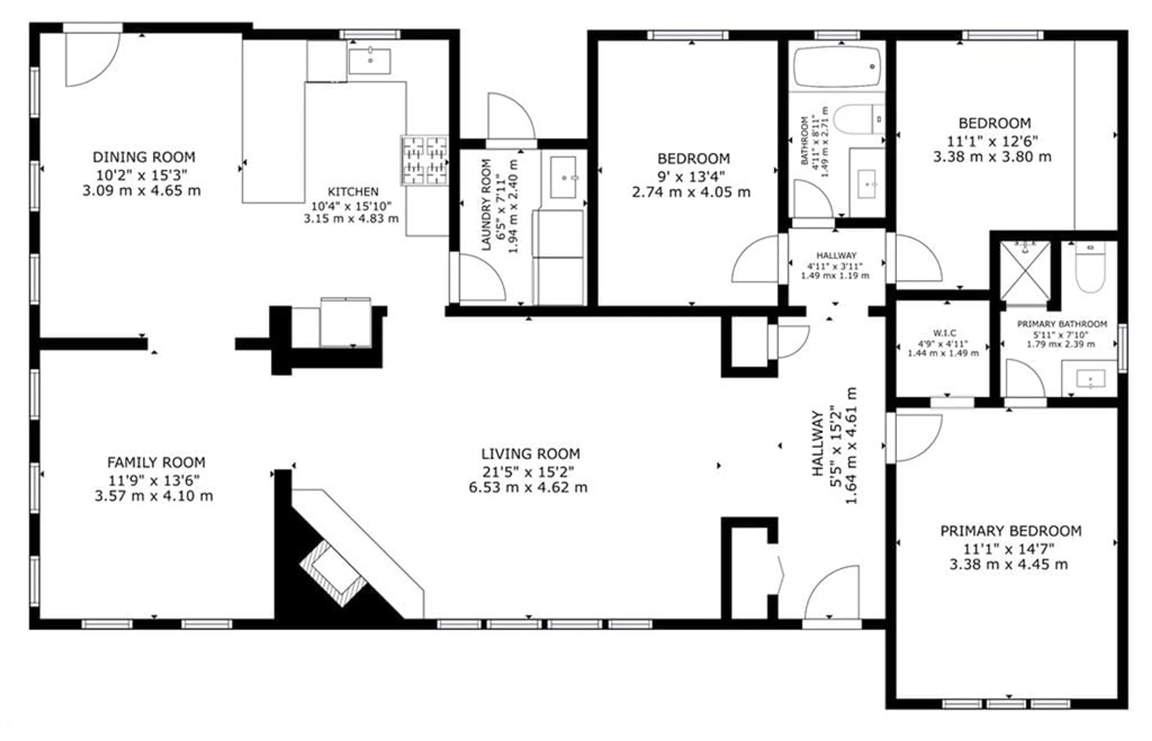 Floor plan for 225 Clifton St, Fenelon Falls Ontario K0M 1N0