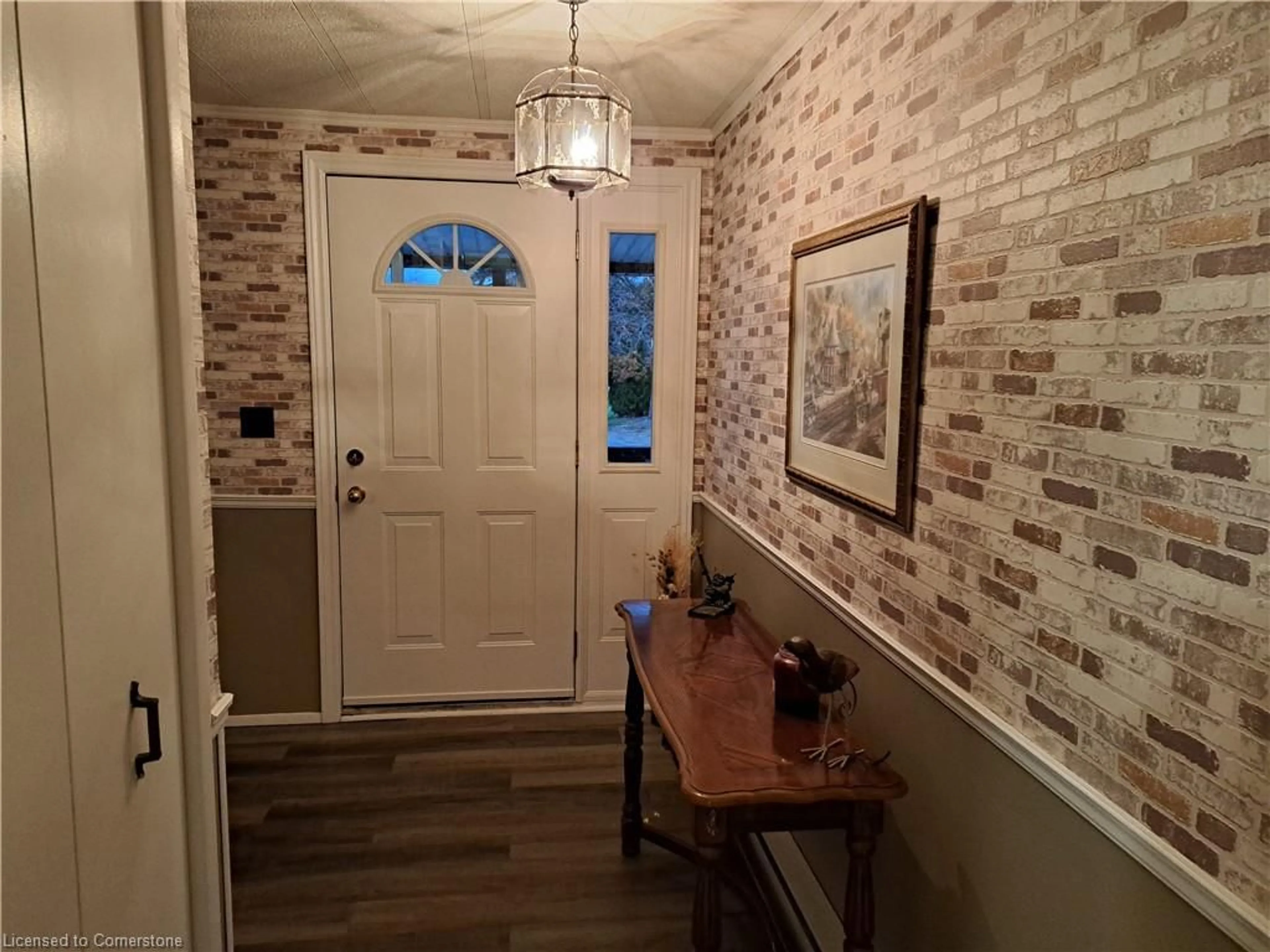 Indoor entryway for 16-39724 Amberley Rd, Wingham Ontario N0G 2W0