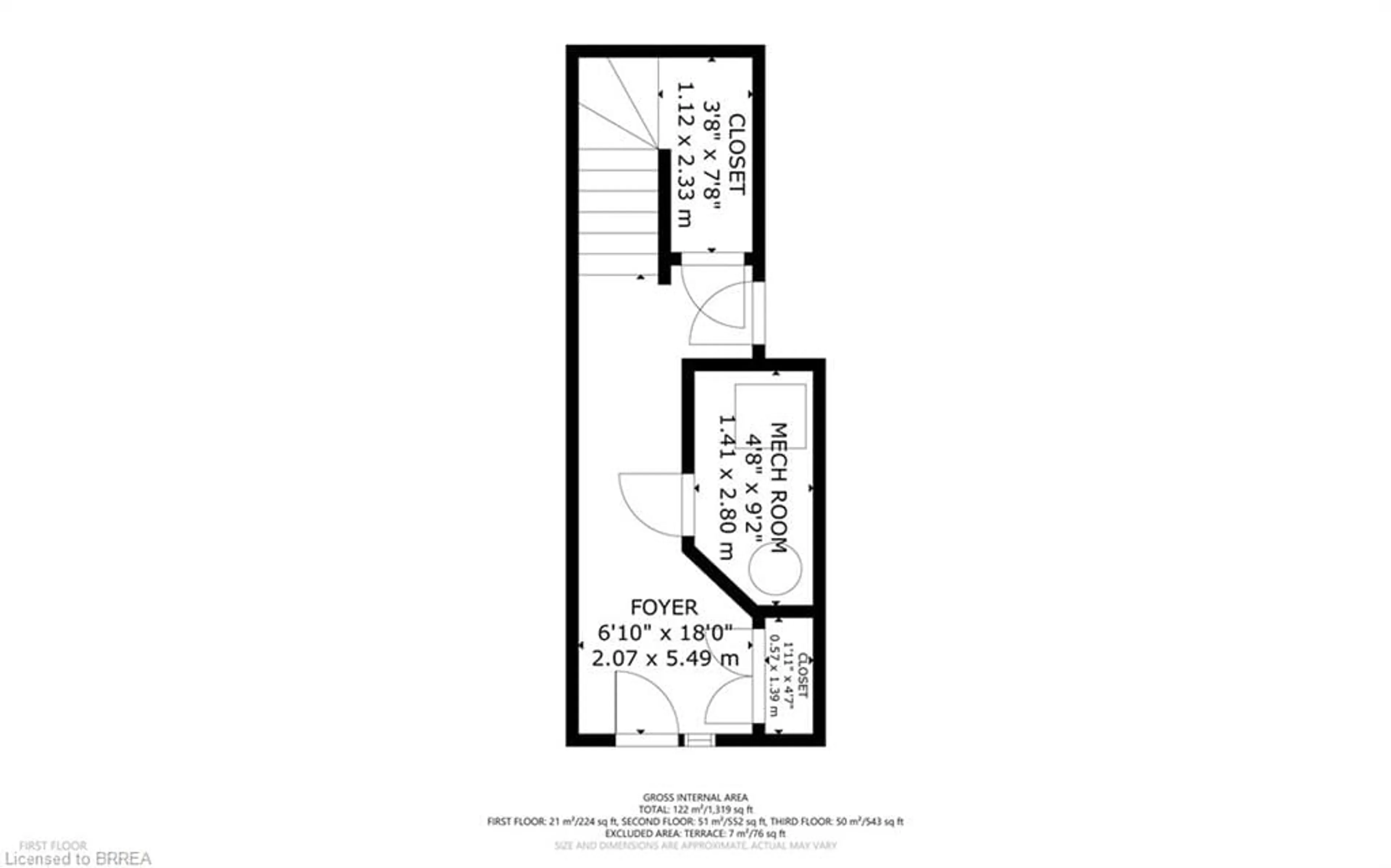 Floor plan for 677 Park Rd #155, Brantford Ontario N3R 0C2