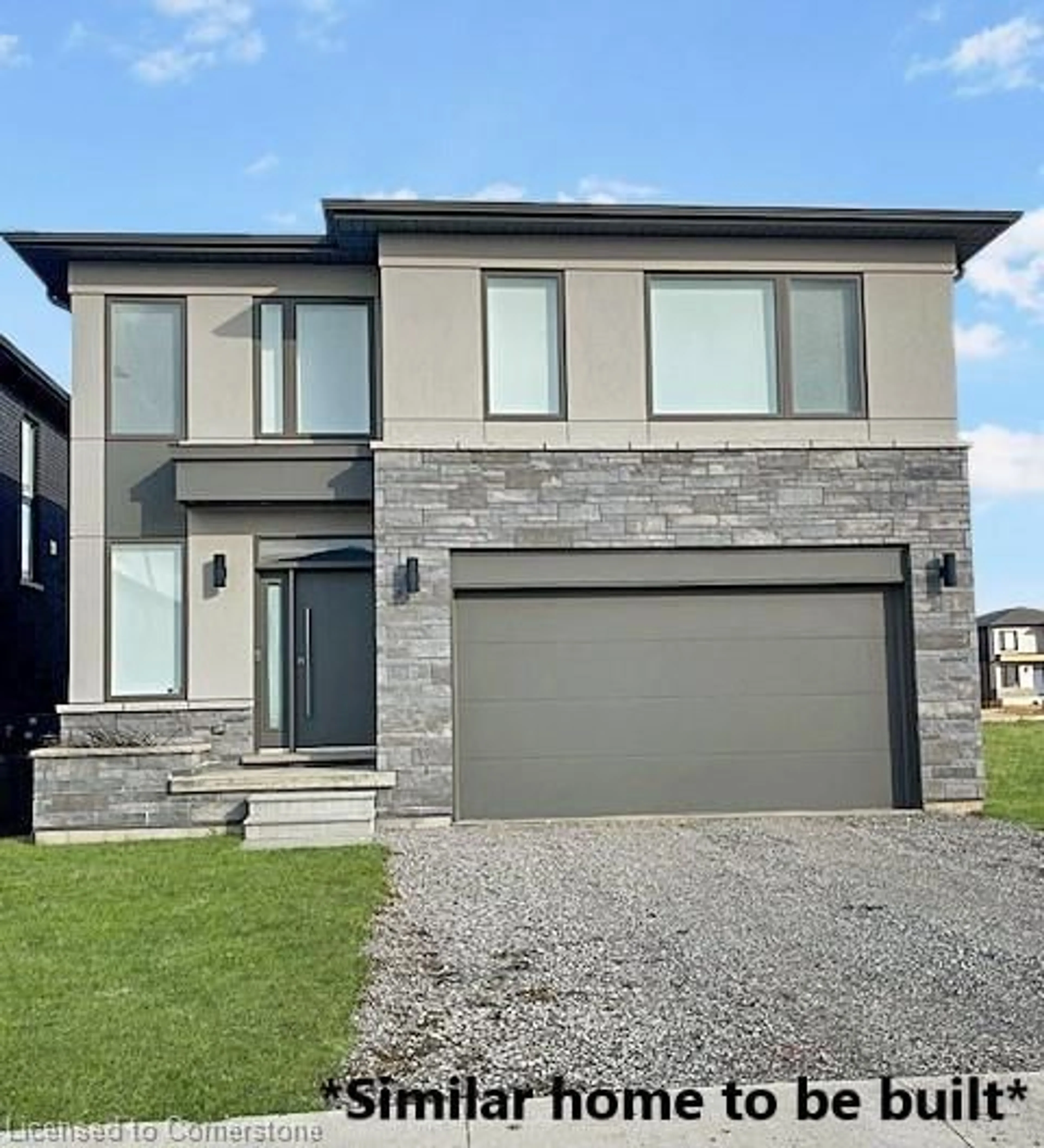 Home with brick exterior material, street for 155 Klein Cir, Ancaster Ontario L9K 0K3