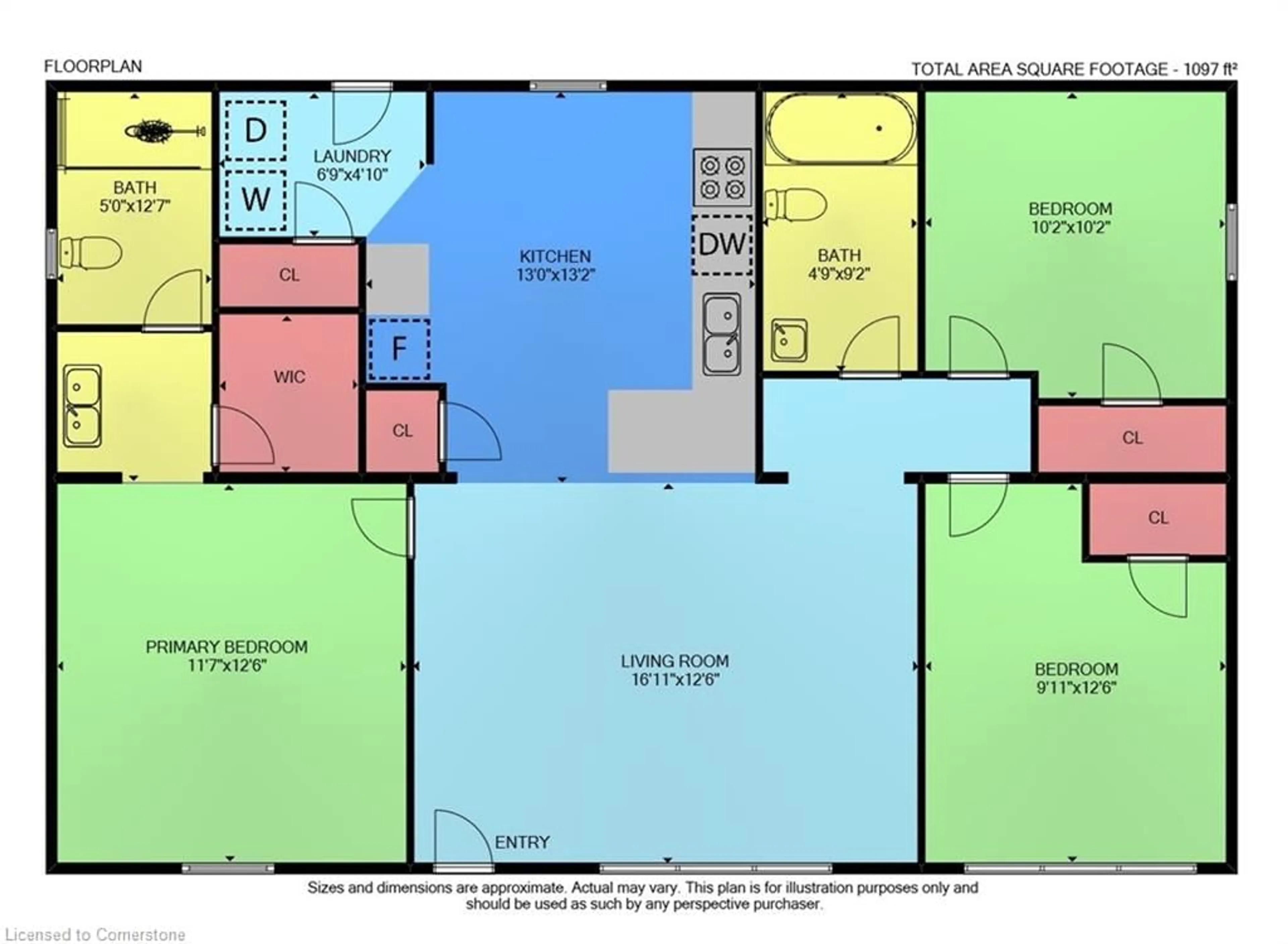 Floor plan for 3033 Townline Rd #130, Stevensville Ontario L0S 1S1