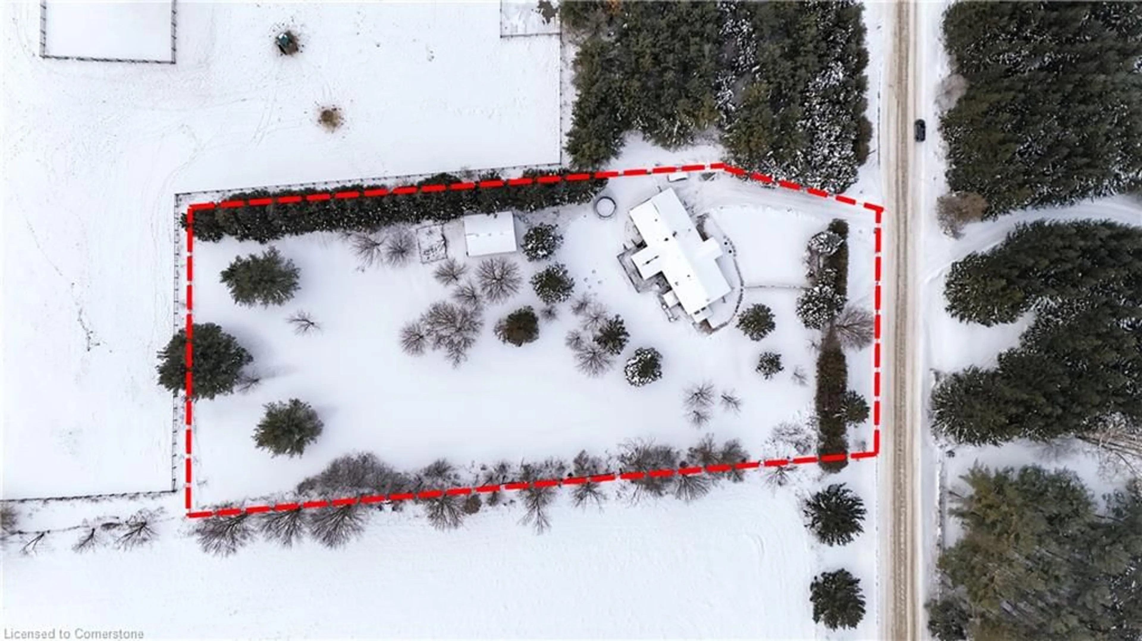 A pic from outside/outdoor area/front of a property/back of a property/a pic from drone, building for 5702 Sixth Line, Hillsburg Ontario N0B 1Z0