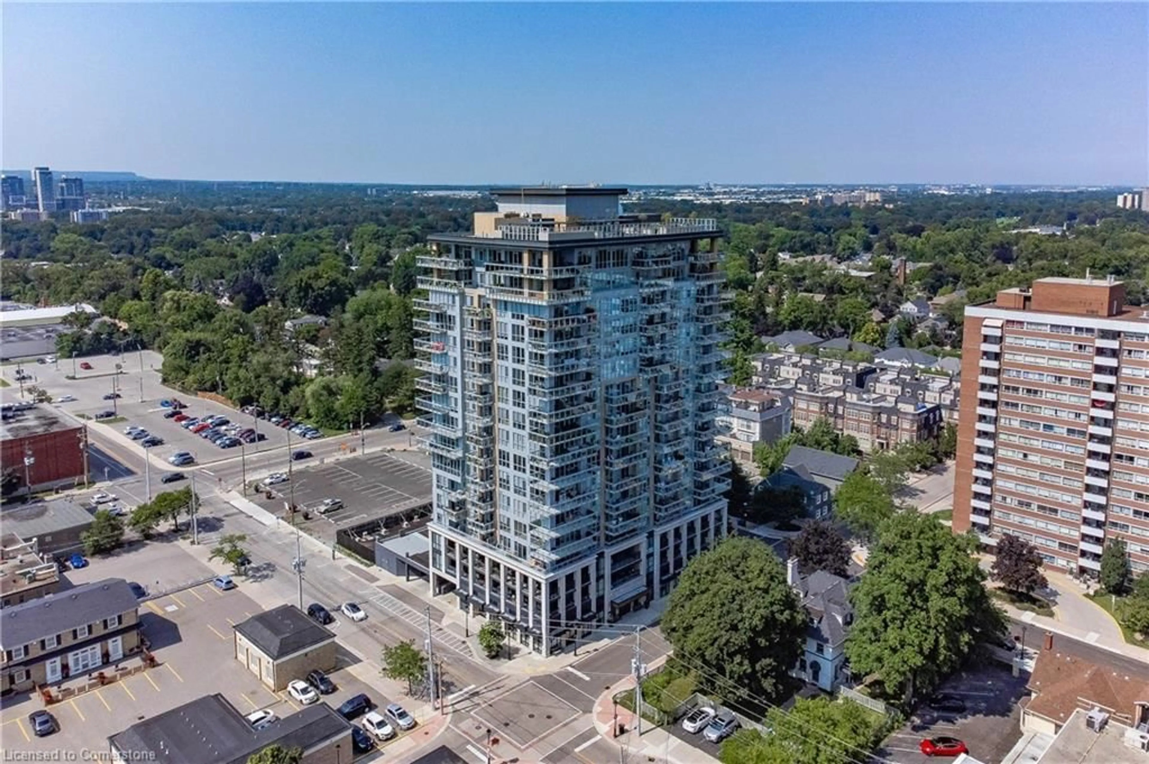 A pic from outside/outdoor area/front of a property/back of a property/a pic from drone, building for 2025 Maria St #1508, Burlington Ontario L7R 0E9