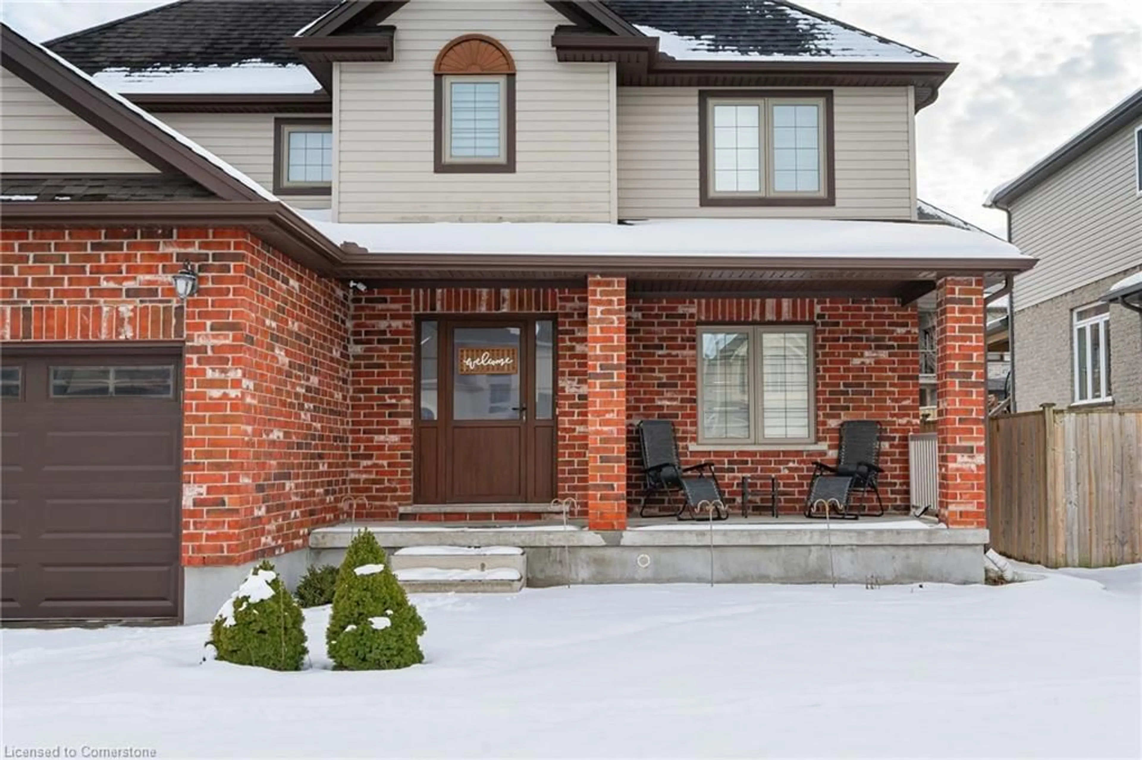 Home with brick exterior material, street for 854 Springbank Ave, Woodstock Ontario N4T 1T5