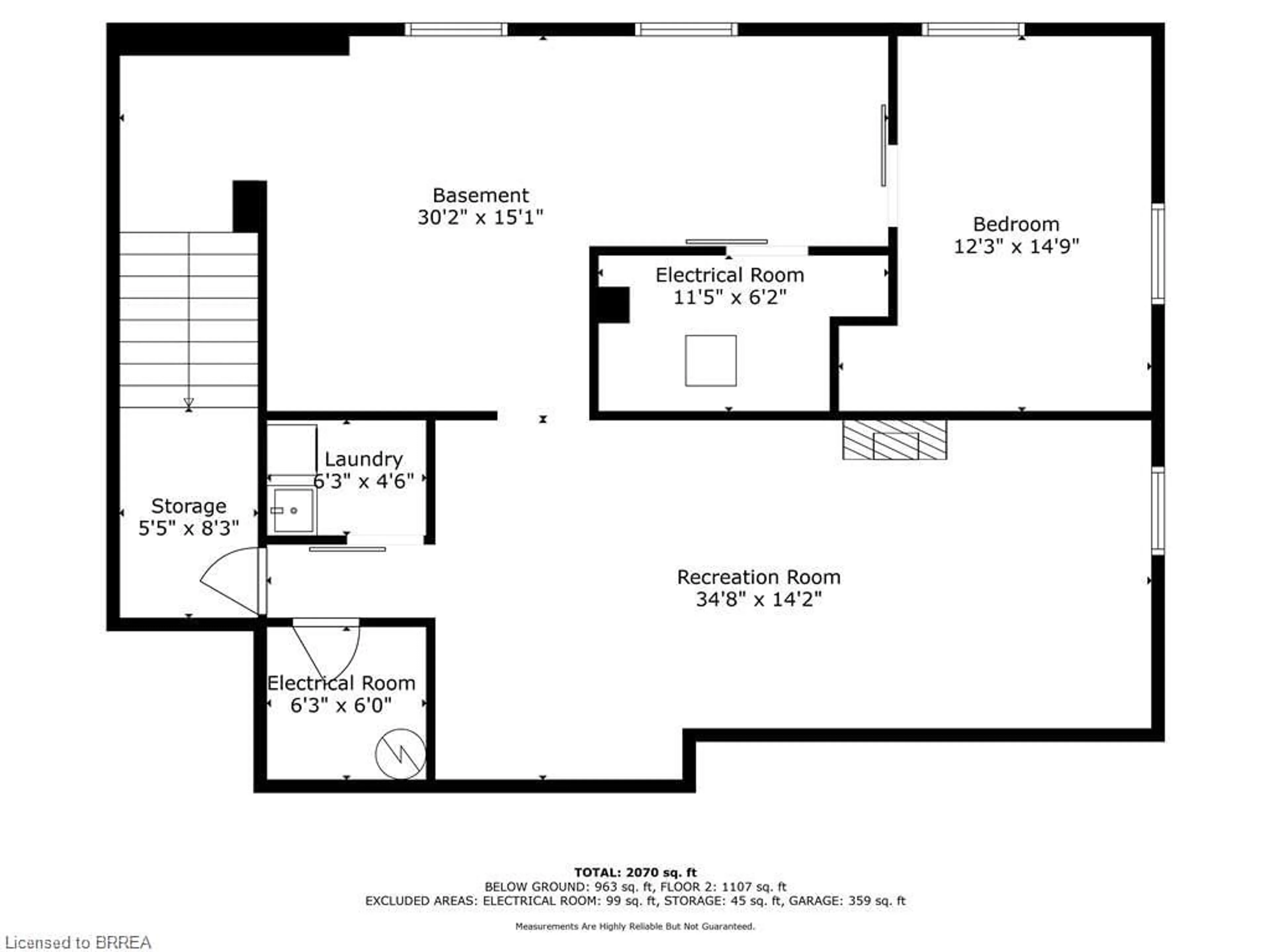 Floor plan for 185615 Cornell Rd, Otterville Ontario N0J 1R0