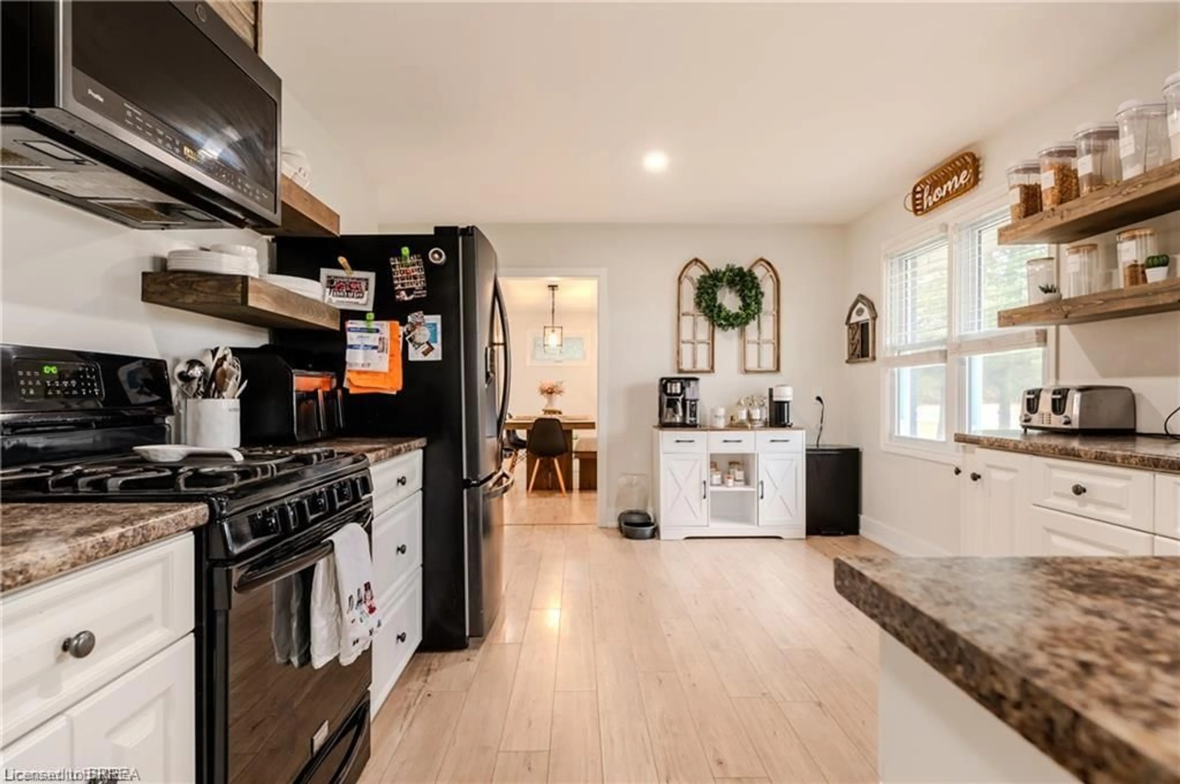 Open concept kitchen, unknown for 185615 Cornell Rd, Otterville Ontario N0J 1R0