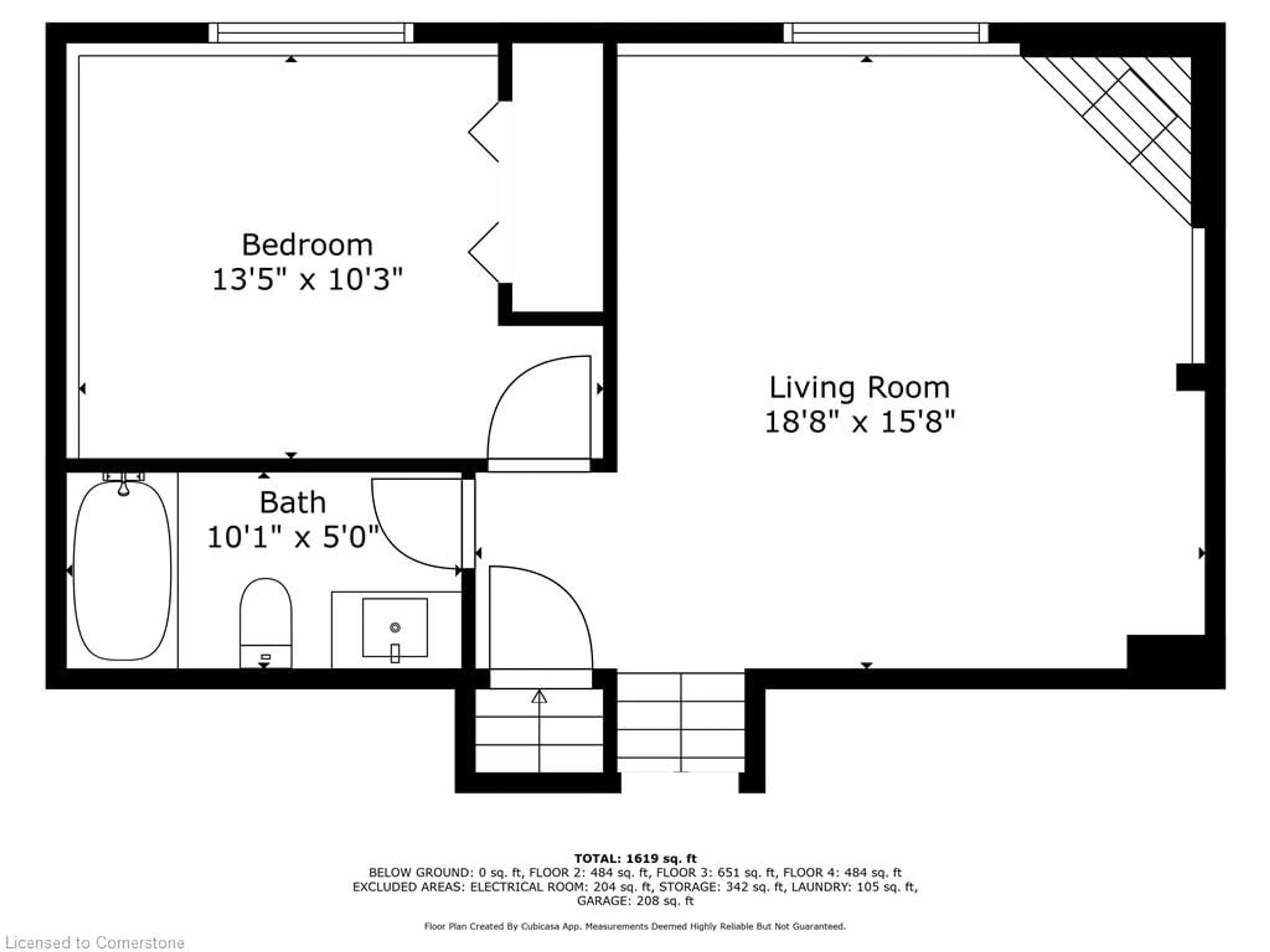 Floor plan for 51 Leslie Ave, Port Dover Ontario N0A 1N4