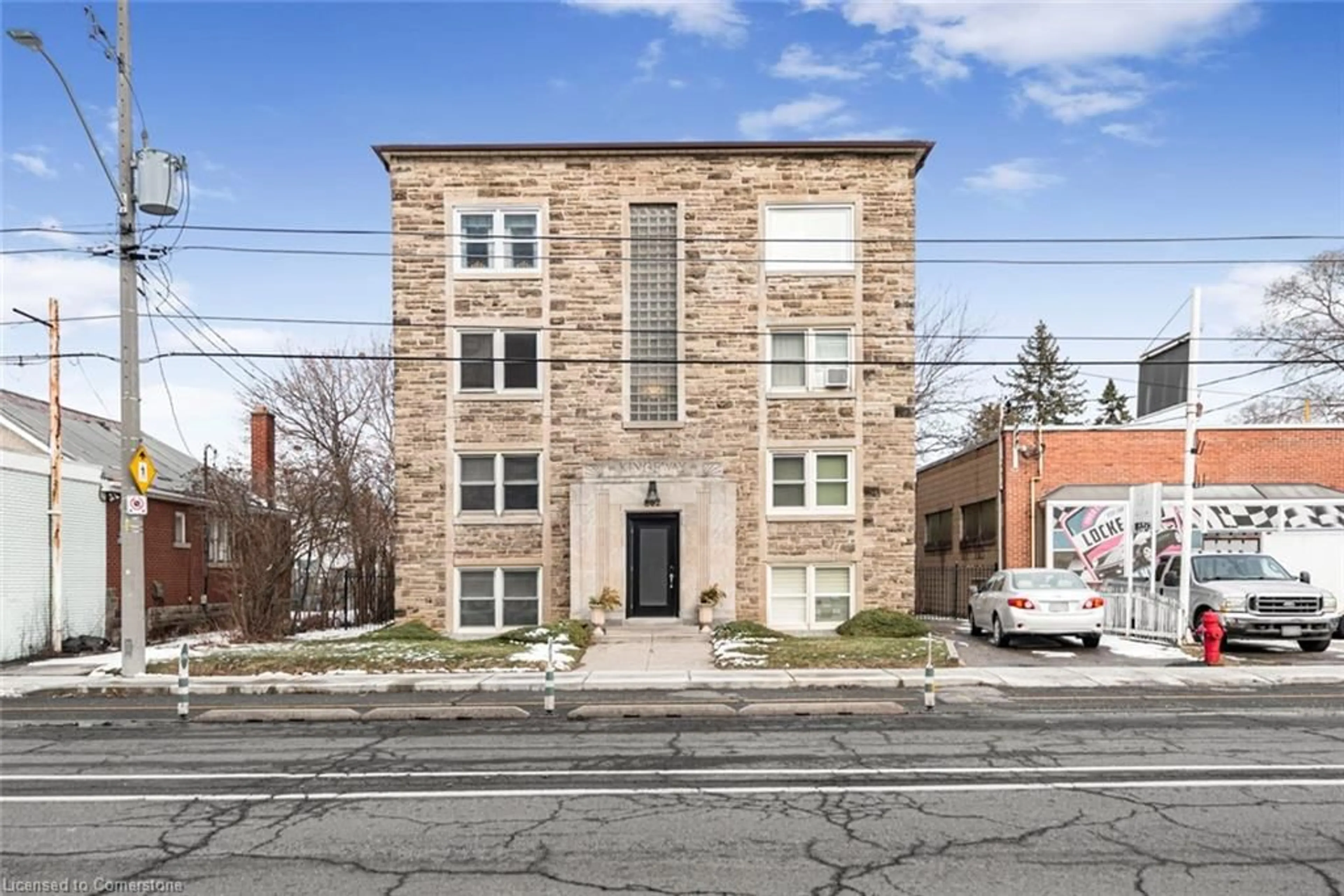 Home with brick exterior material, building for 802 King St #5, Hamilton Ontario L8S 1K1