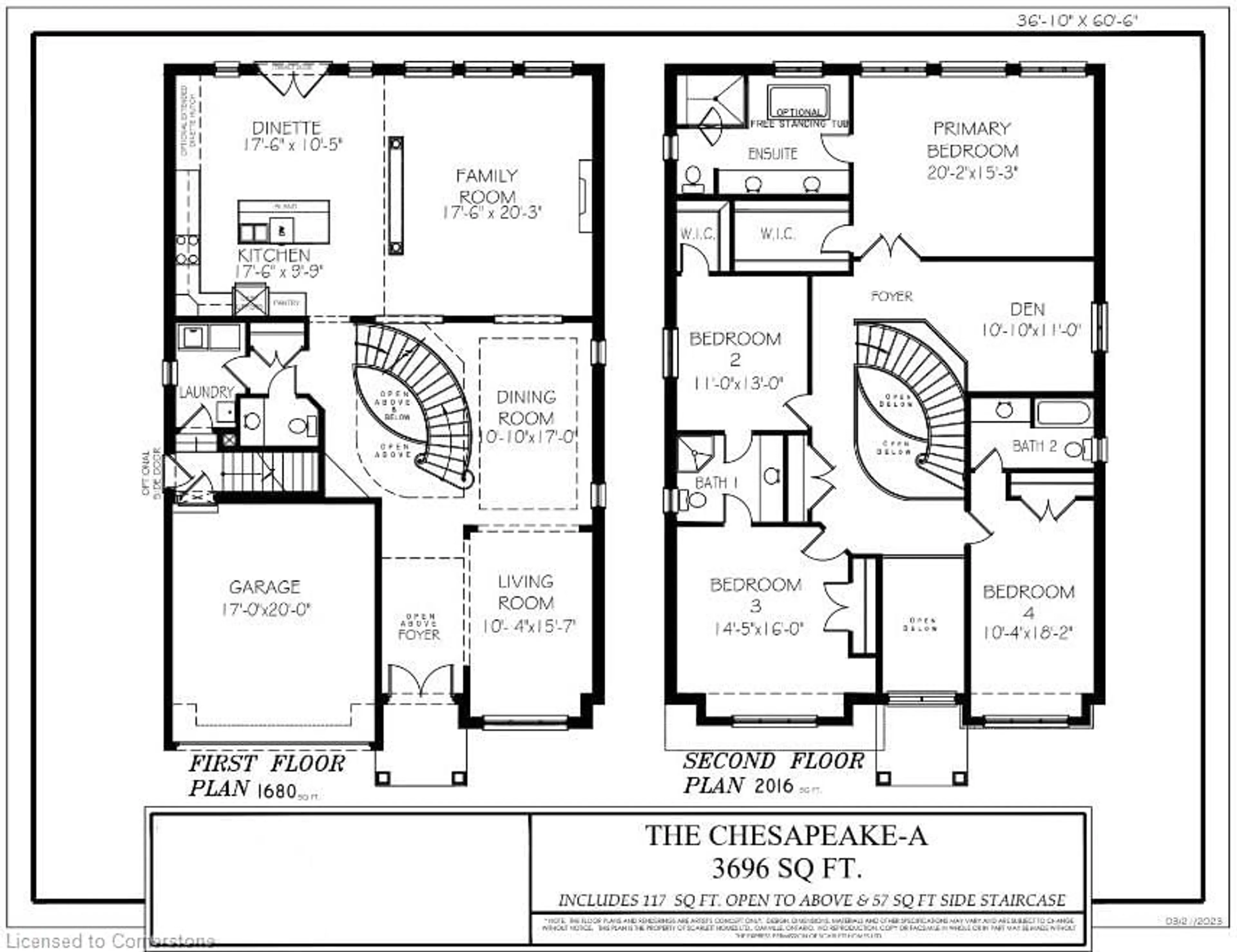 Floor plan for 143 Klein Cir, Ancaster Ontario L9K 1R4