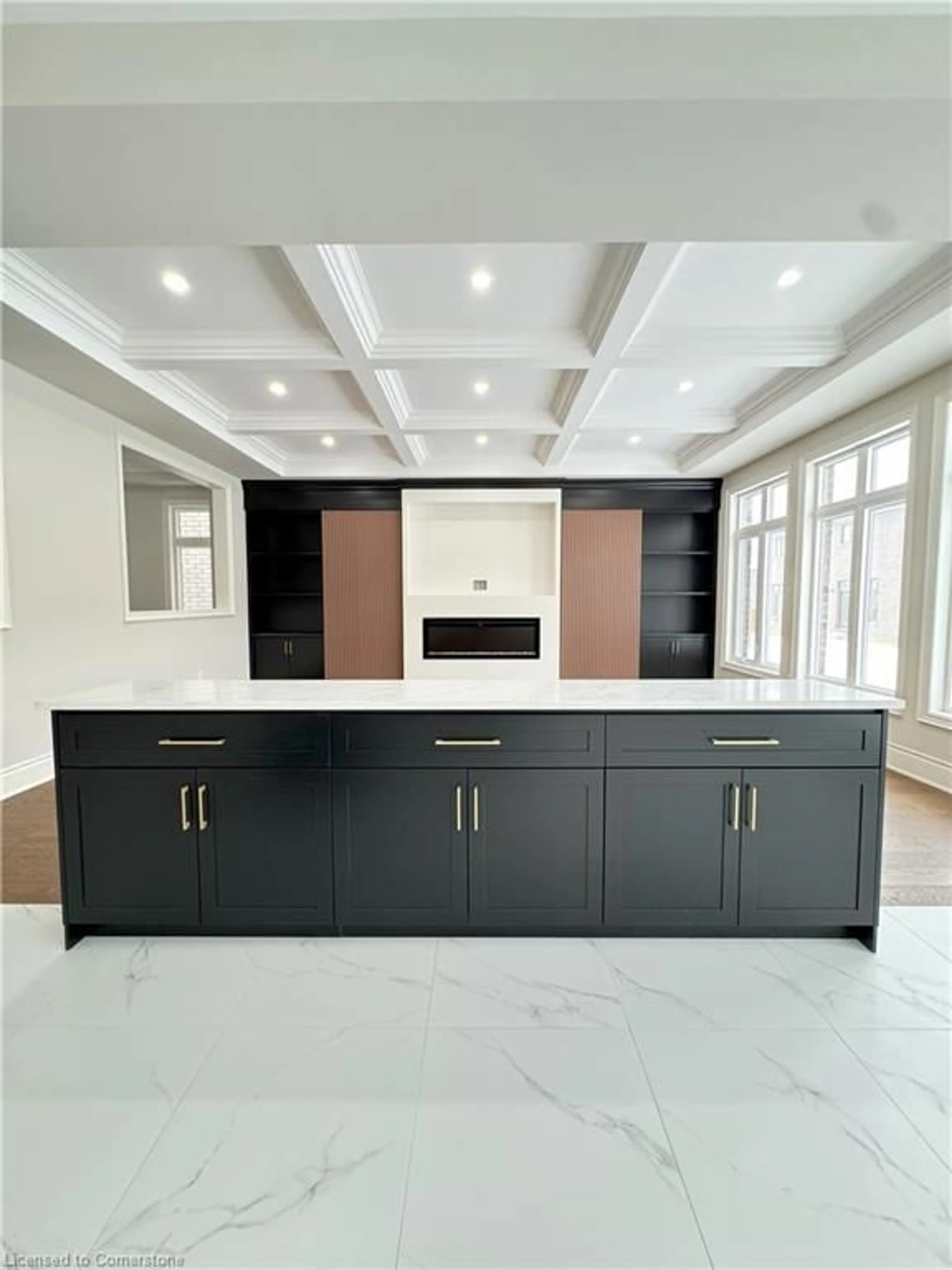 Contemporary kitchen, ceramic/tile floor for 143 Klein Cir, Ancaster Ontario L9K 1R4