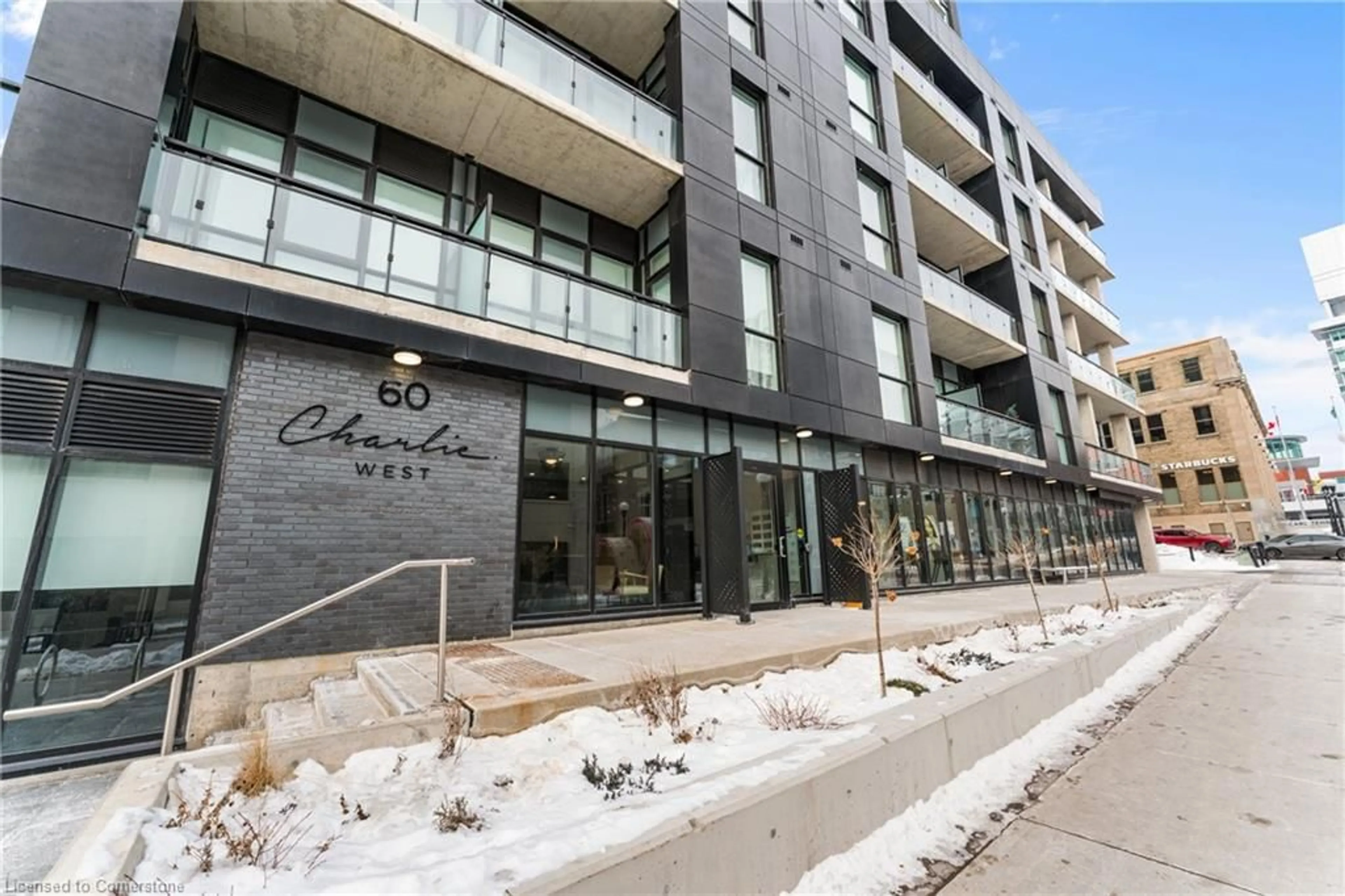 Patio, street for 60 Charles St #2712, Kitchener Ontario N2G 0C9