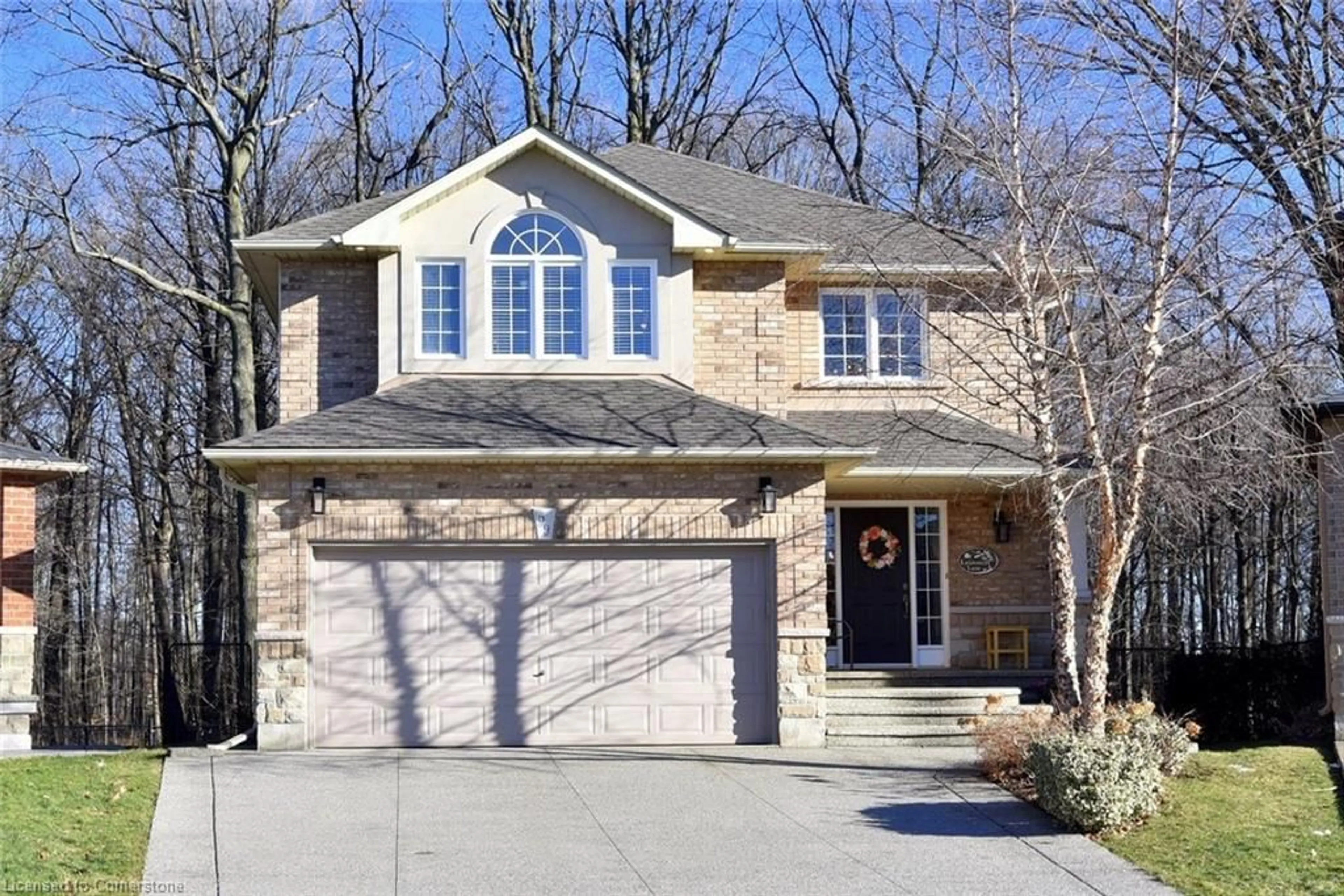 Home with brick exterior material, street for 59 Holimont Crt, Hamilton Ontario L9C 0B1