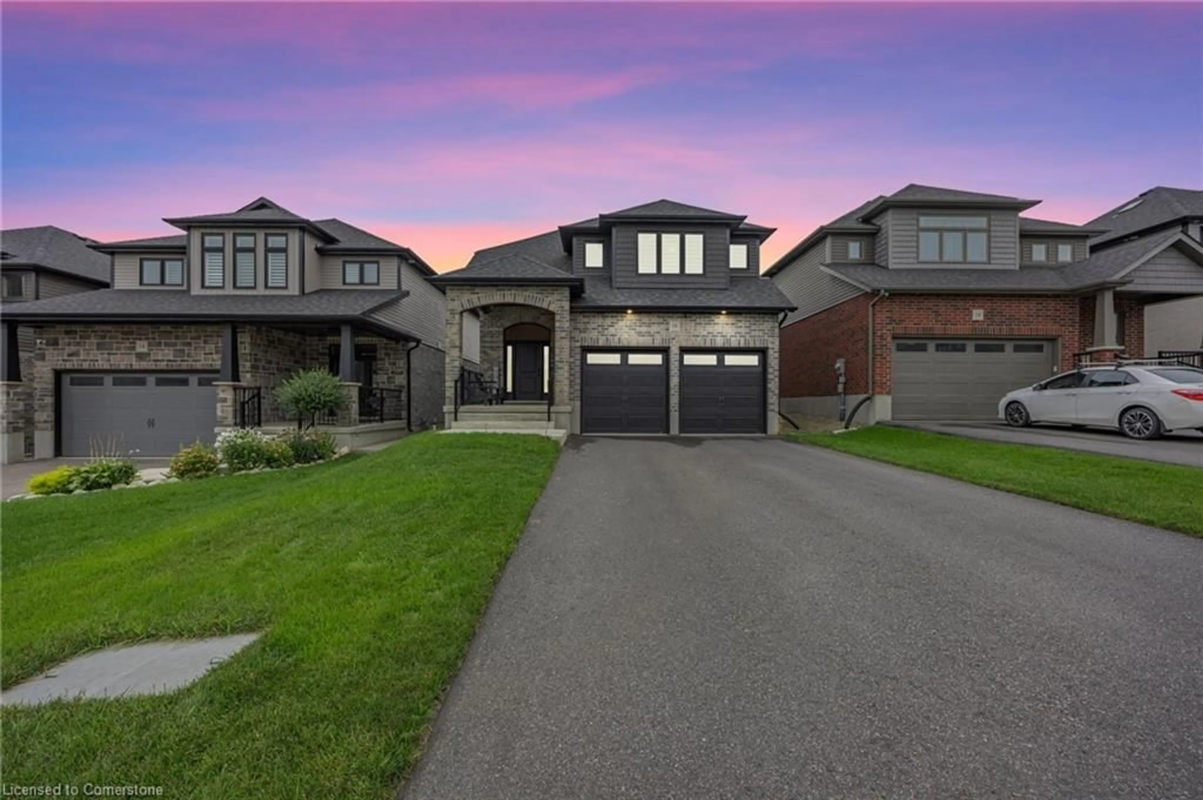 Home with brick exterior material, street for 16 Tindall Cres, Grand Valley Ontario L9W 6P2