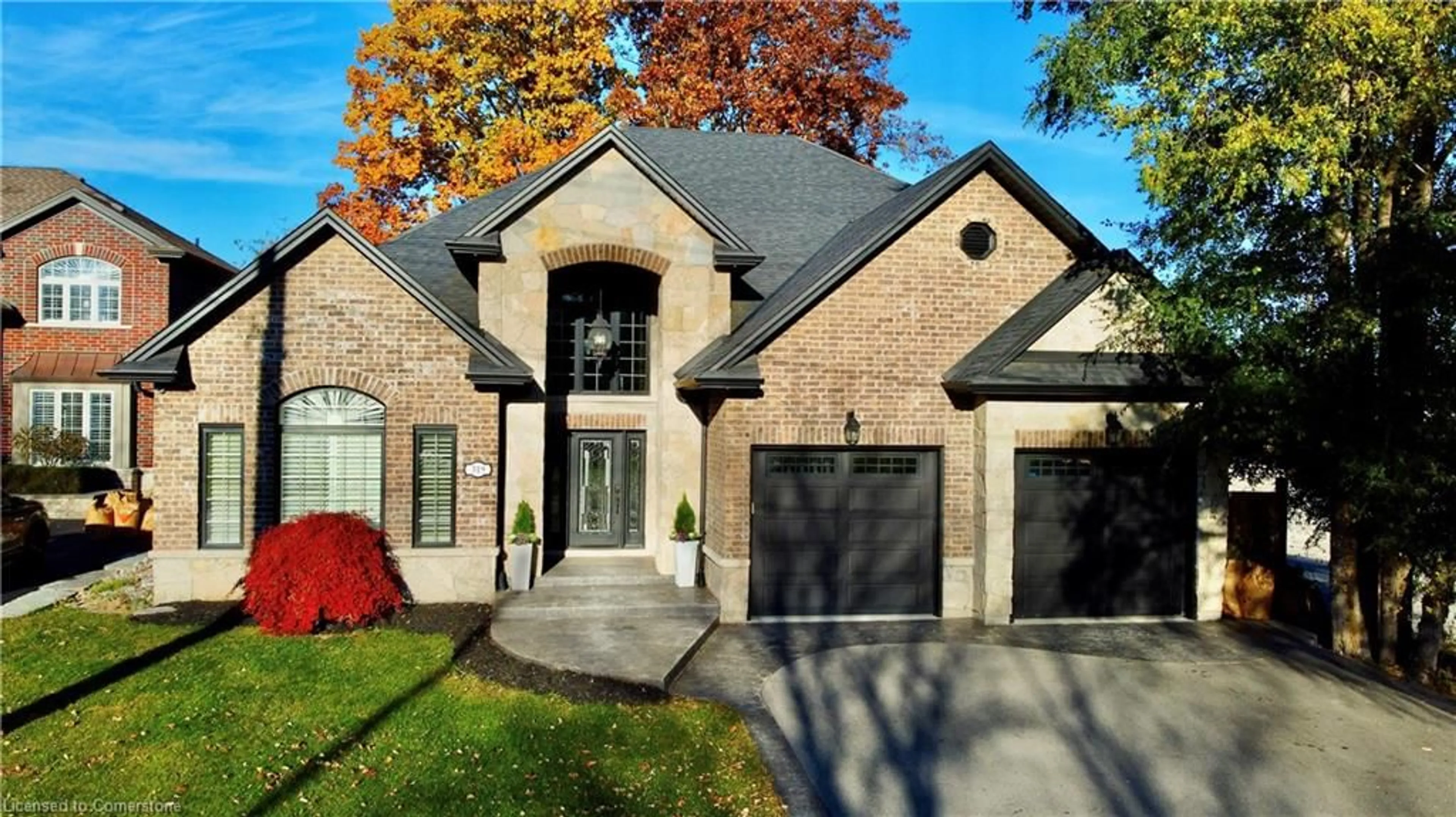 Home with brick exterior material, street for 319 Henderson Rd, Burlington Ontario L7L 2P6