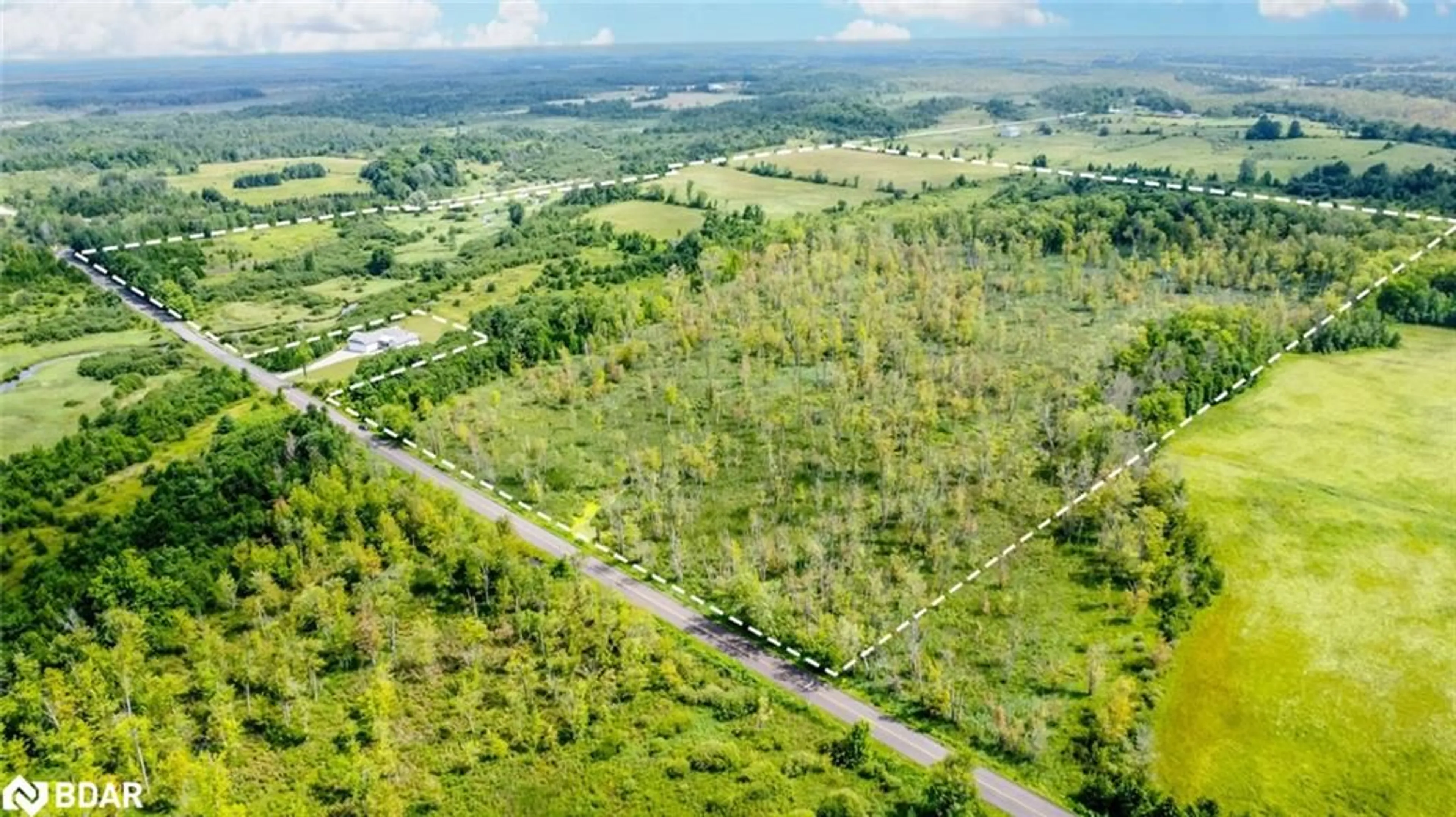 A pic from outside/outdoor area/front of a property/back of a property/a pic from drone, forest/trees view for LOT 5 Concession 5, Carden Ontario K0M 2B0