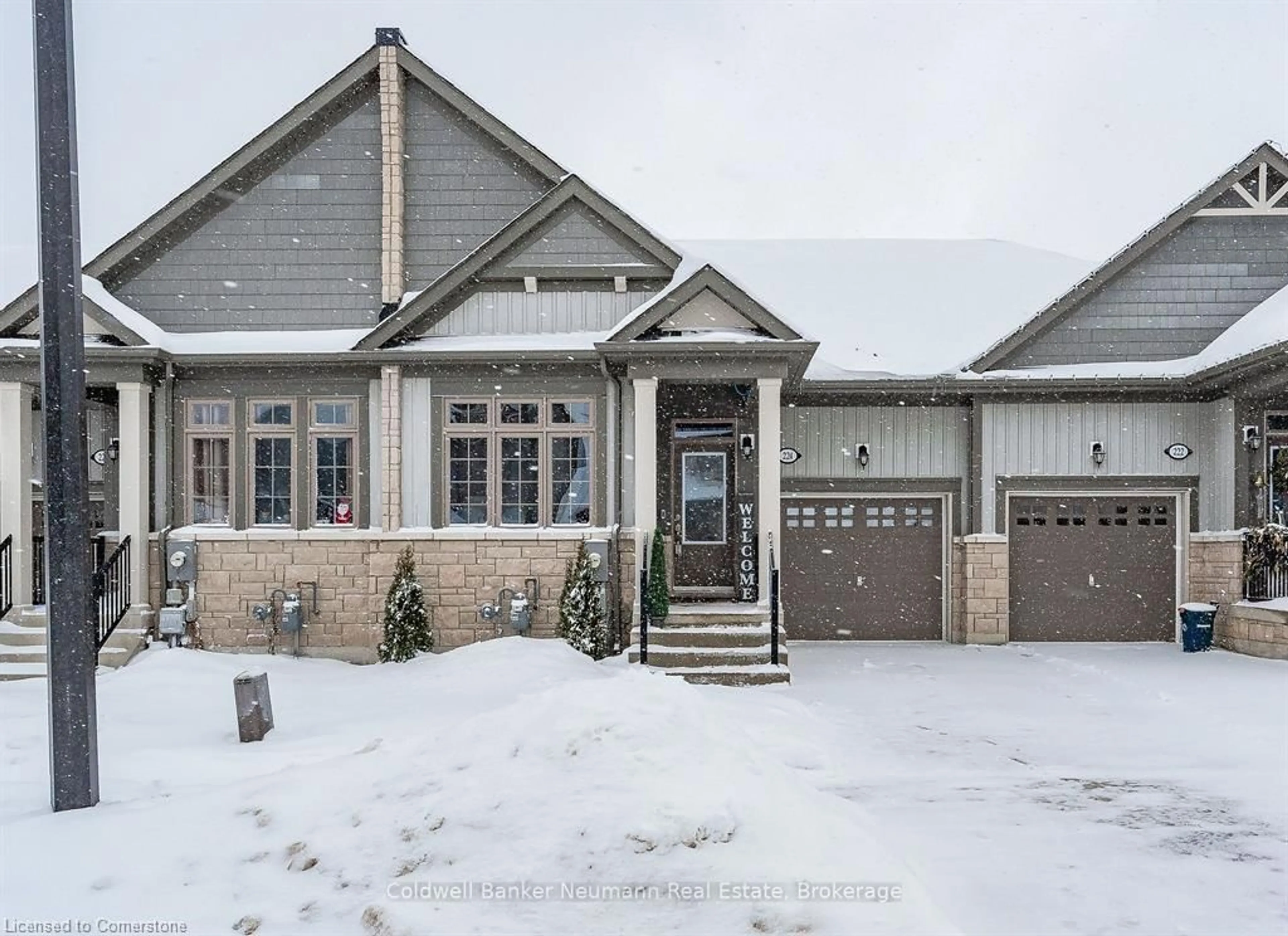 Home with brick exterior material, street for 224 Mcfarlane Cres, Fergus Ontario N1M 0G6